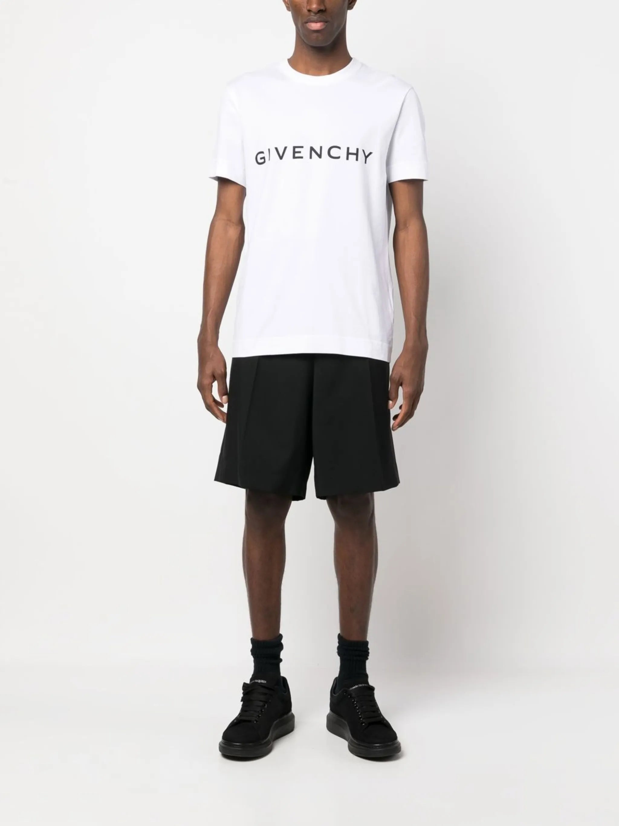 logo-print short-sleeve T-shirt
