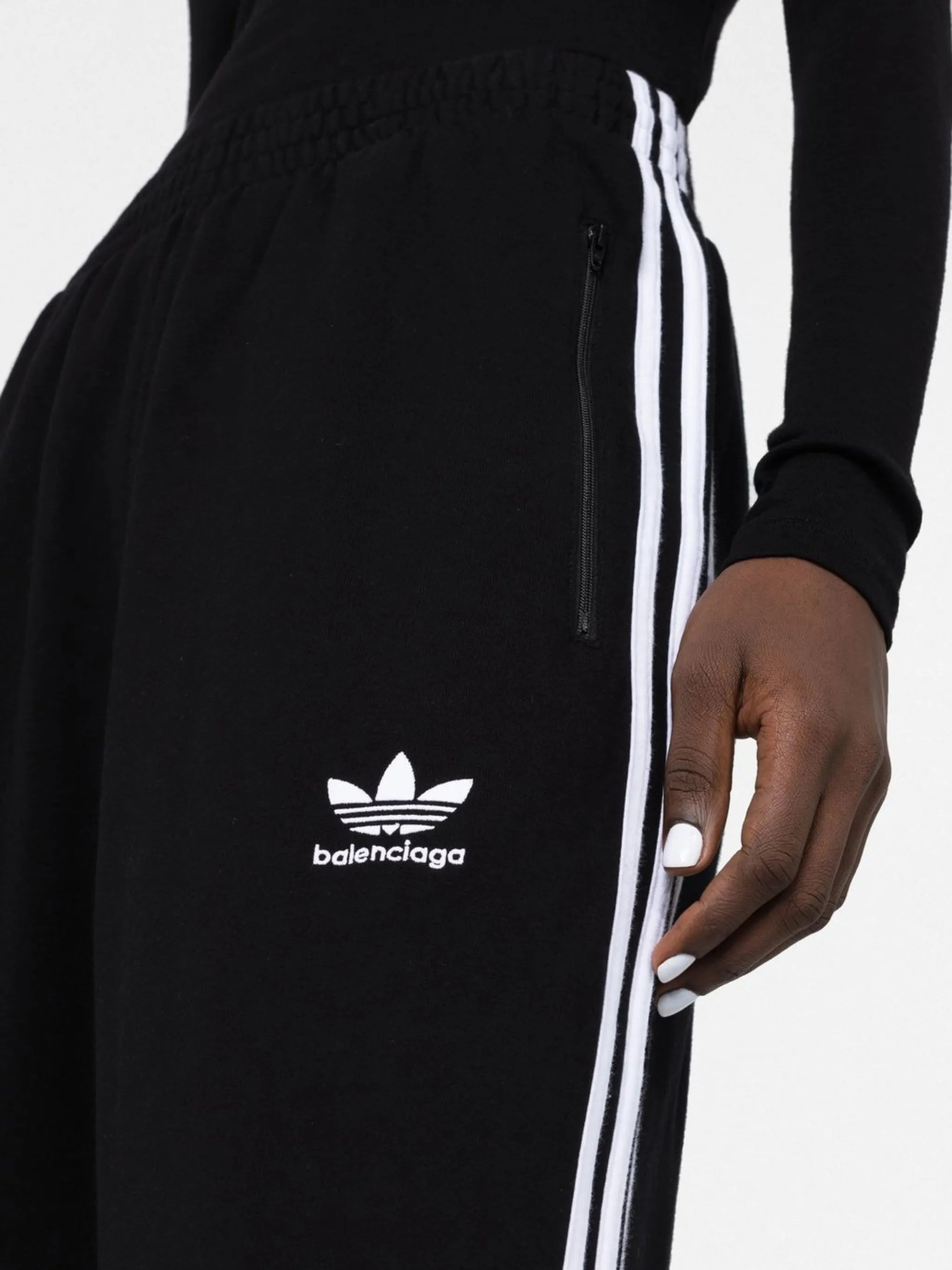 x adidas cropped track pants