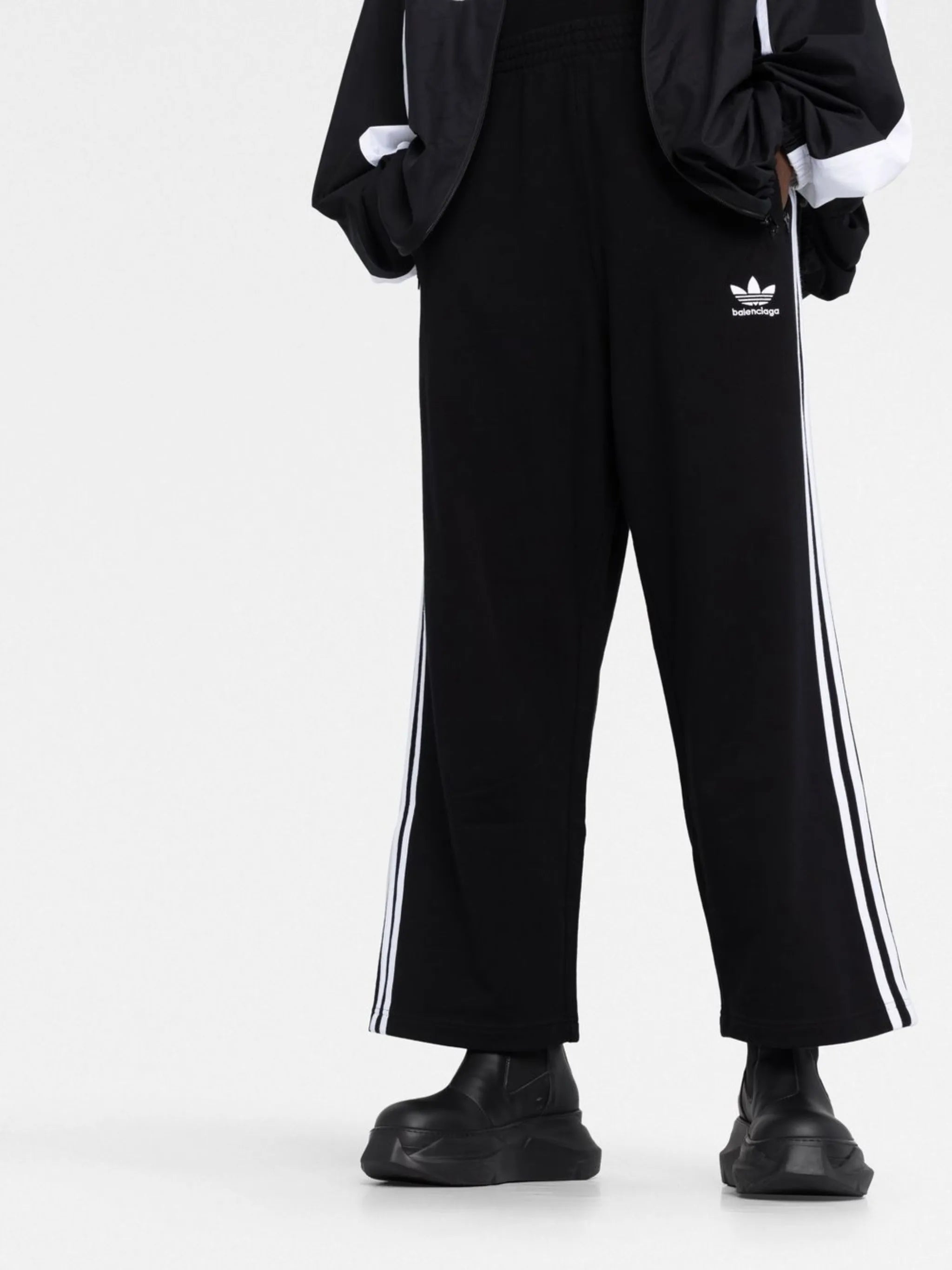 x adidas cropped track pants