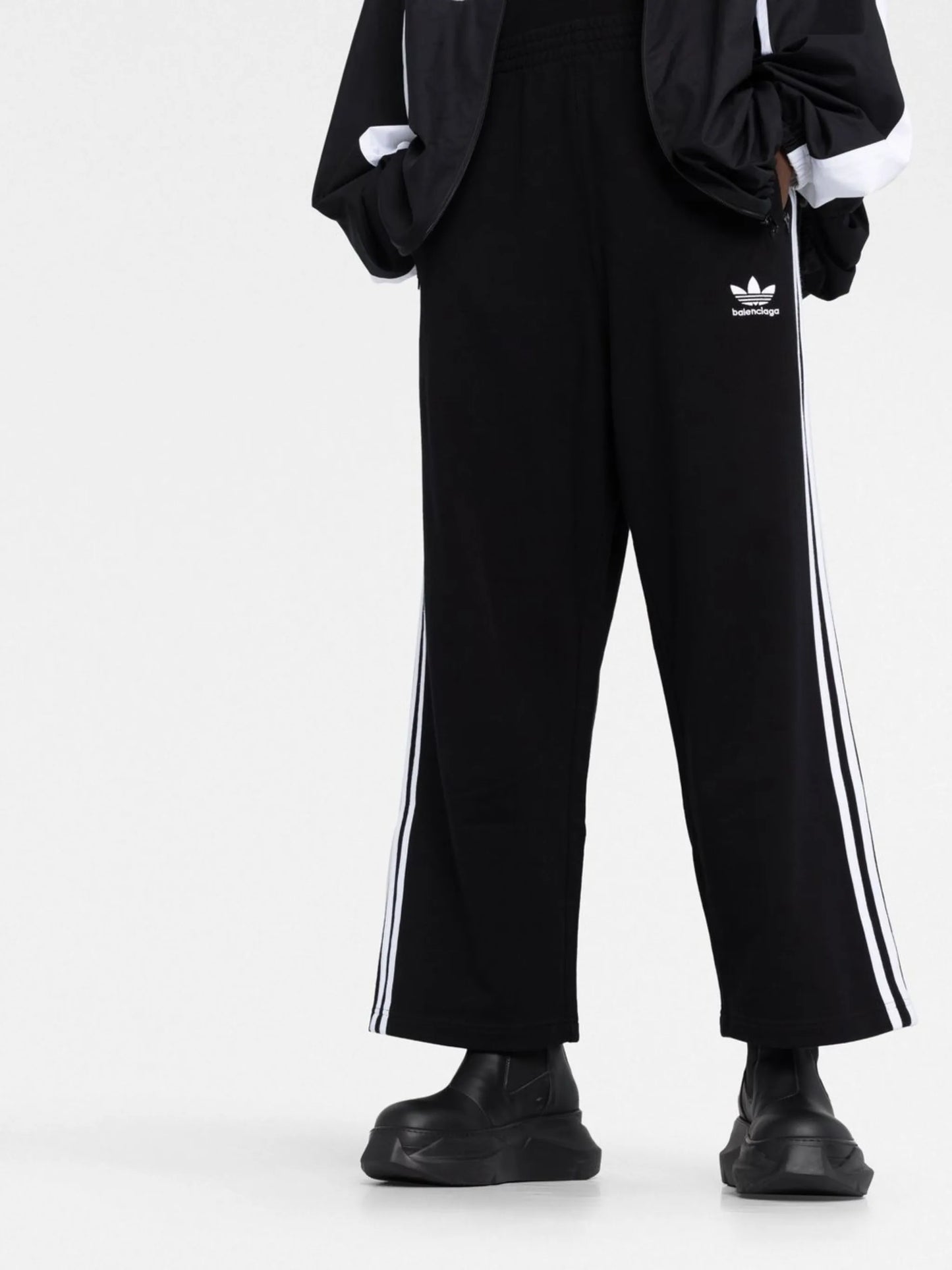 x adidas cropped track pants