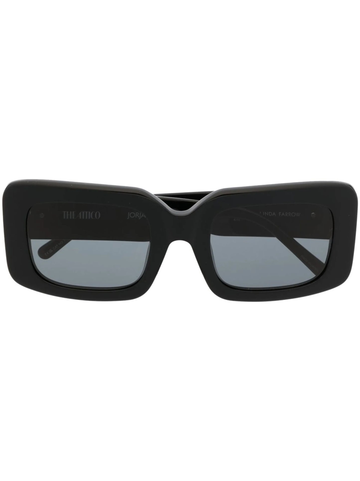x The Attico Jorja square-frame sunglasses