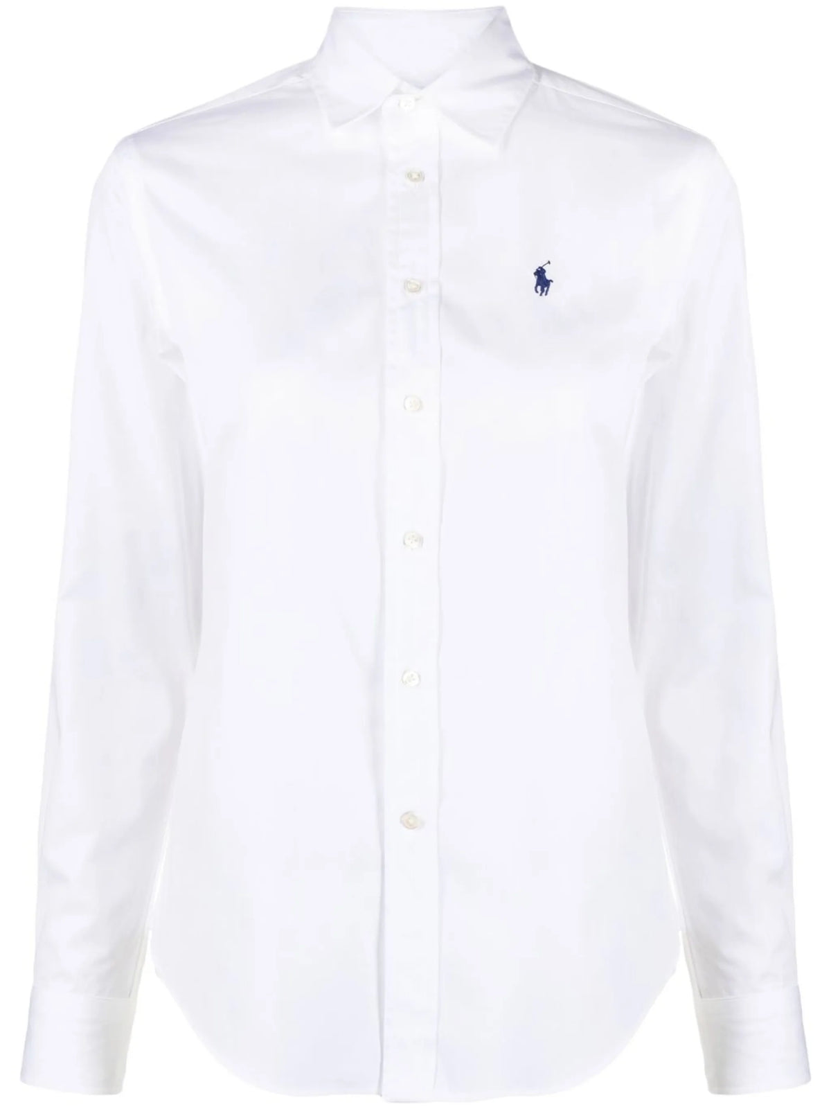 slim-fit cotton shirt