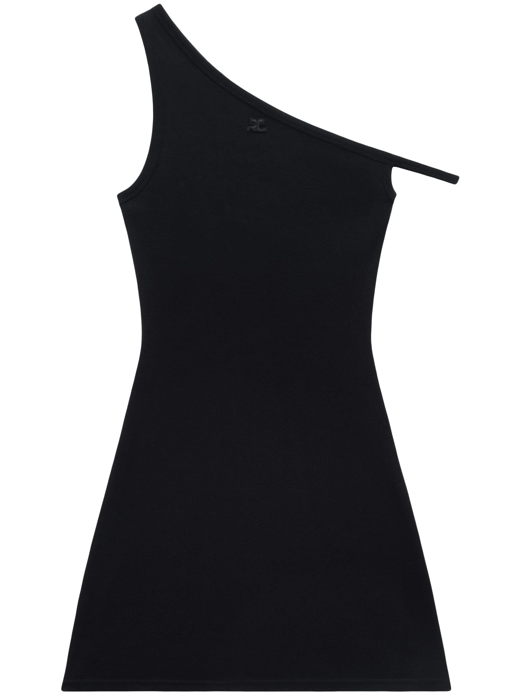 Bumpy asymmetric dress