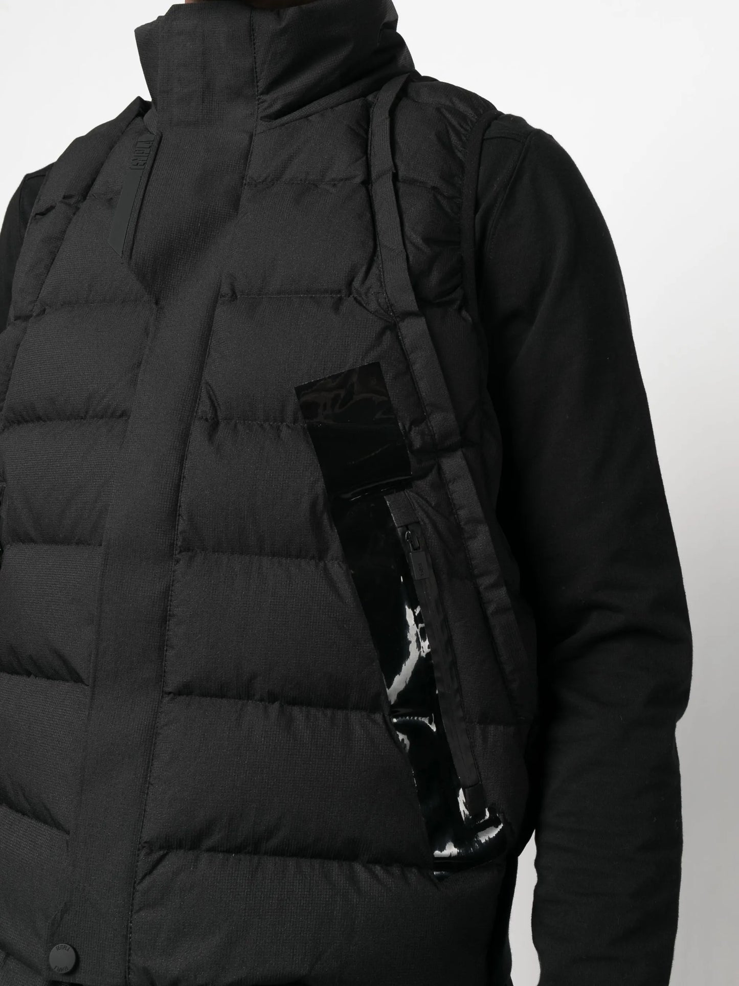 padded down vest