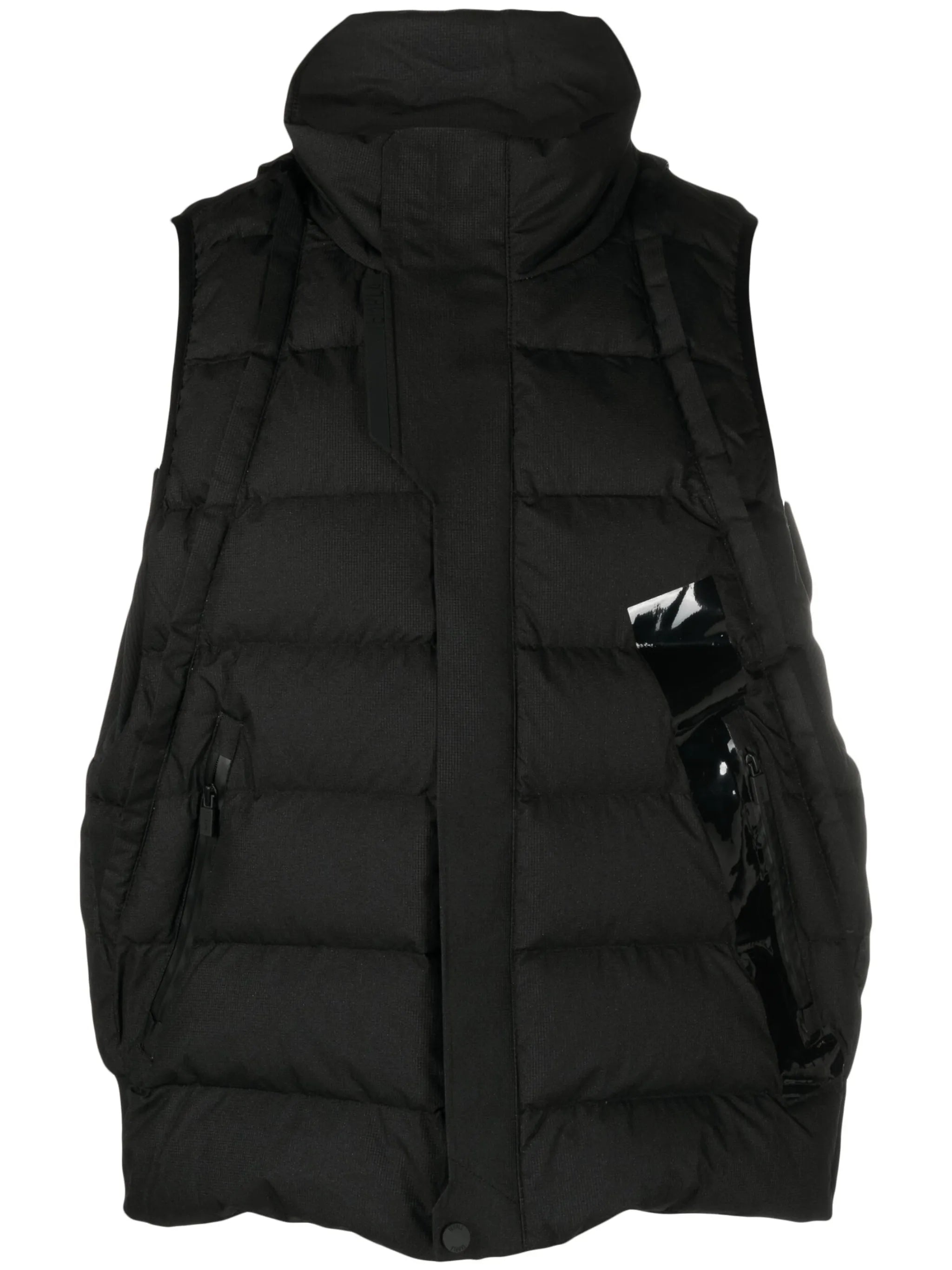 padded down vest