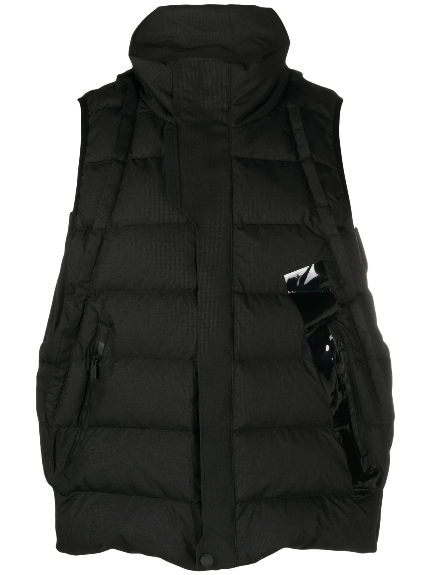 padded down vest