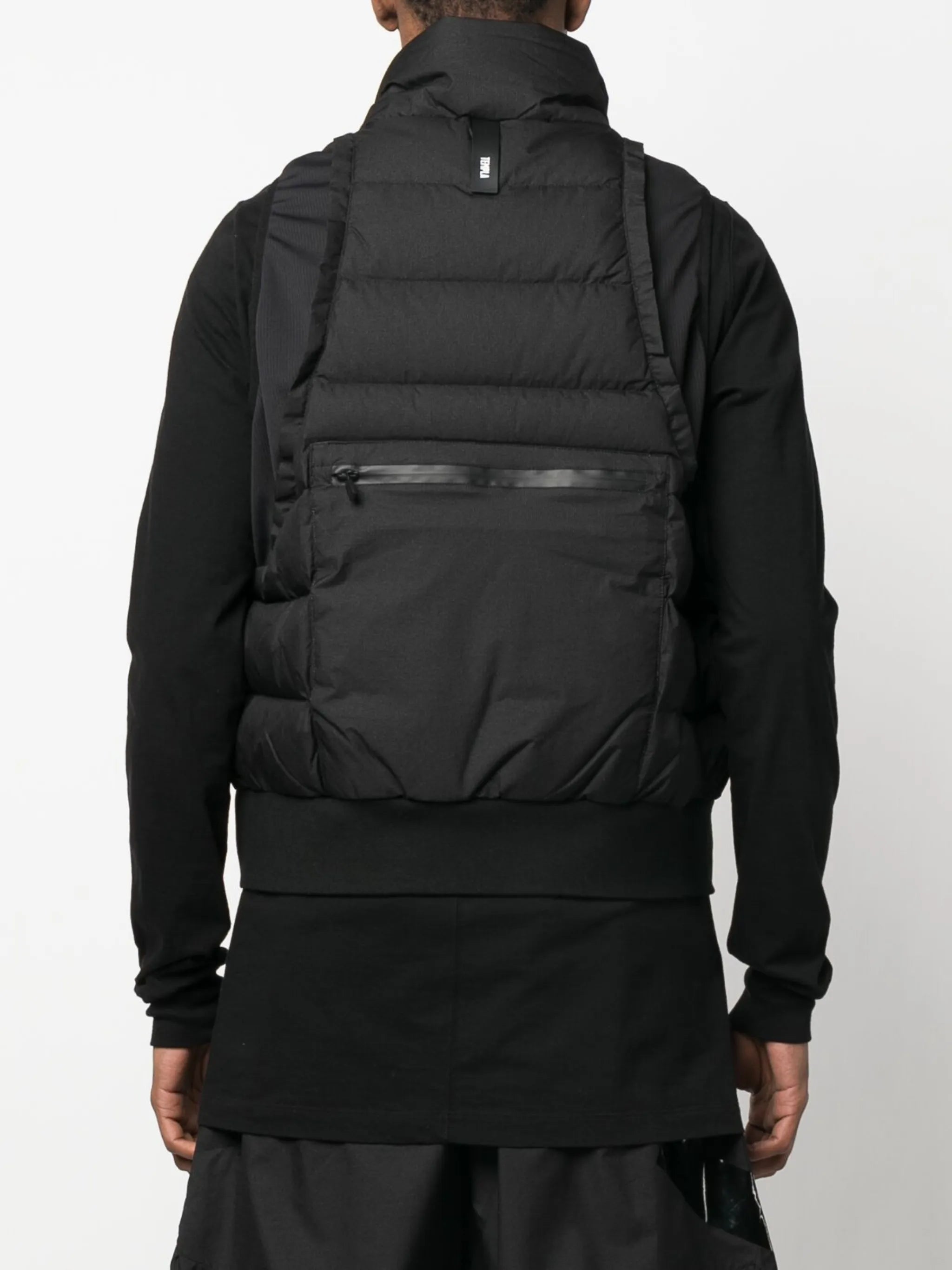 padded down vest