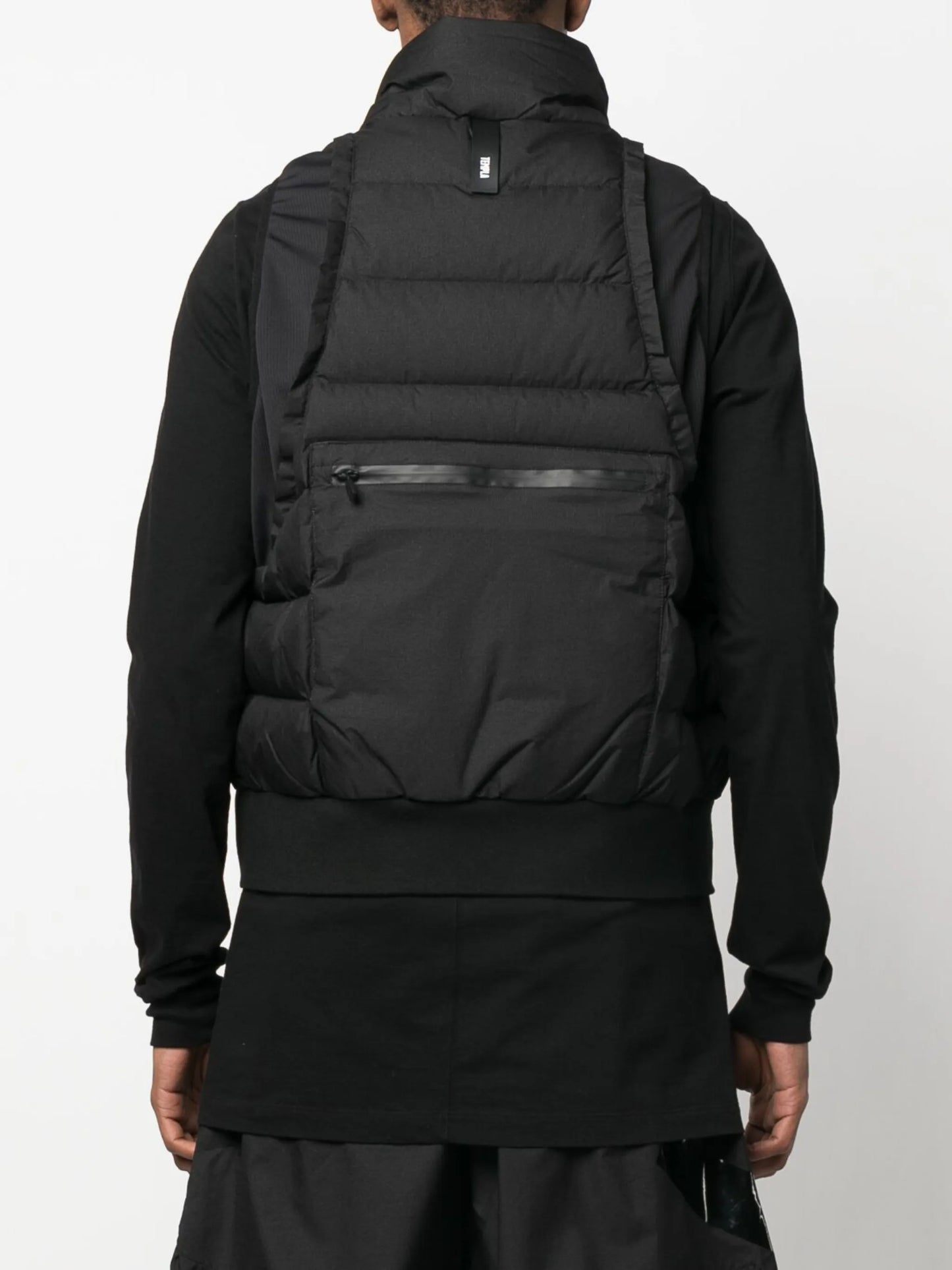 padded down vest