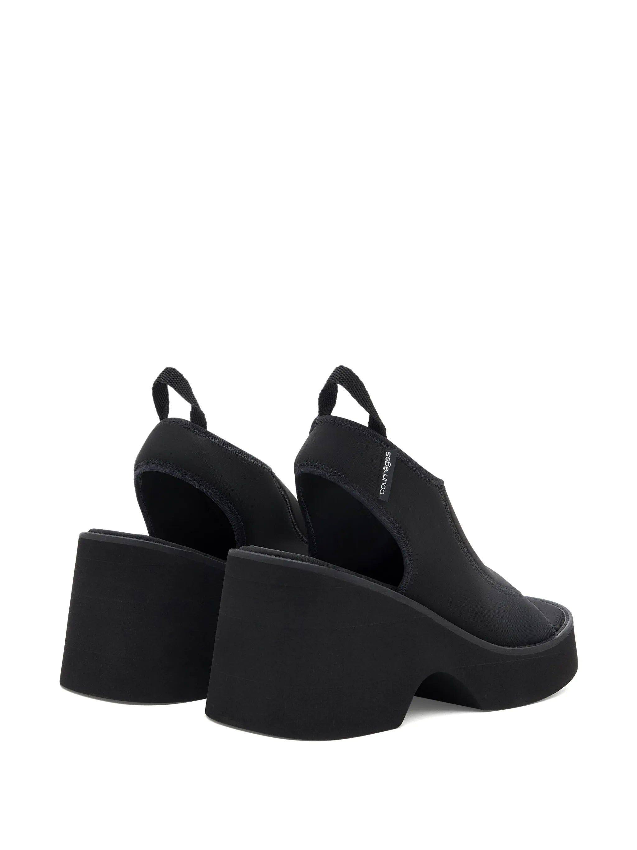 Wave logo-embroidered sandals