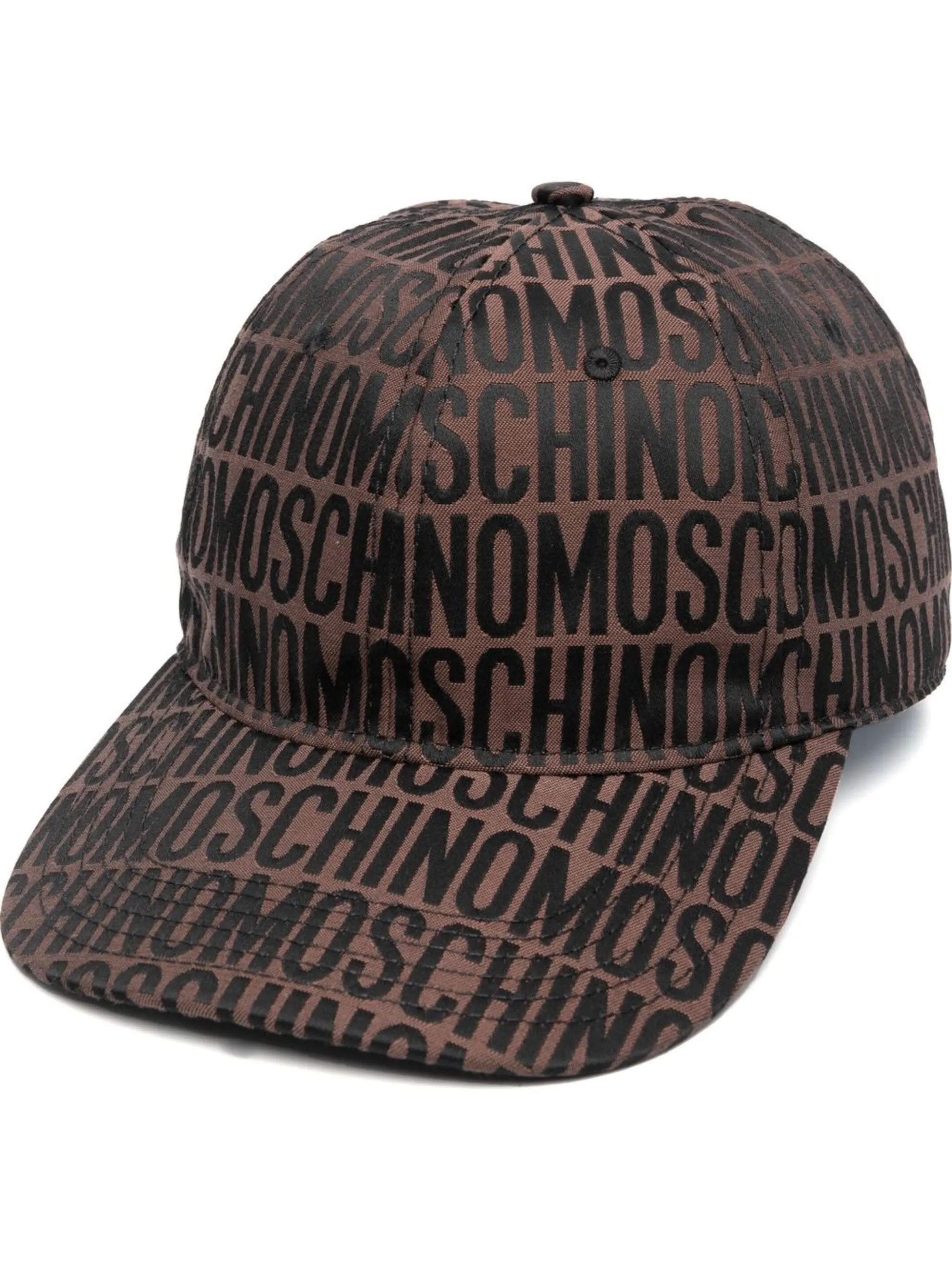 logo-print baseball cap