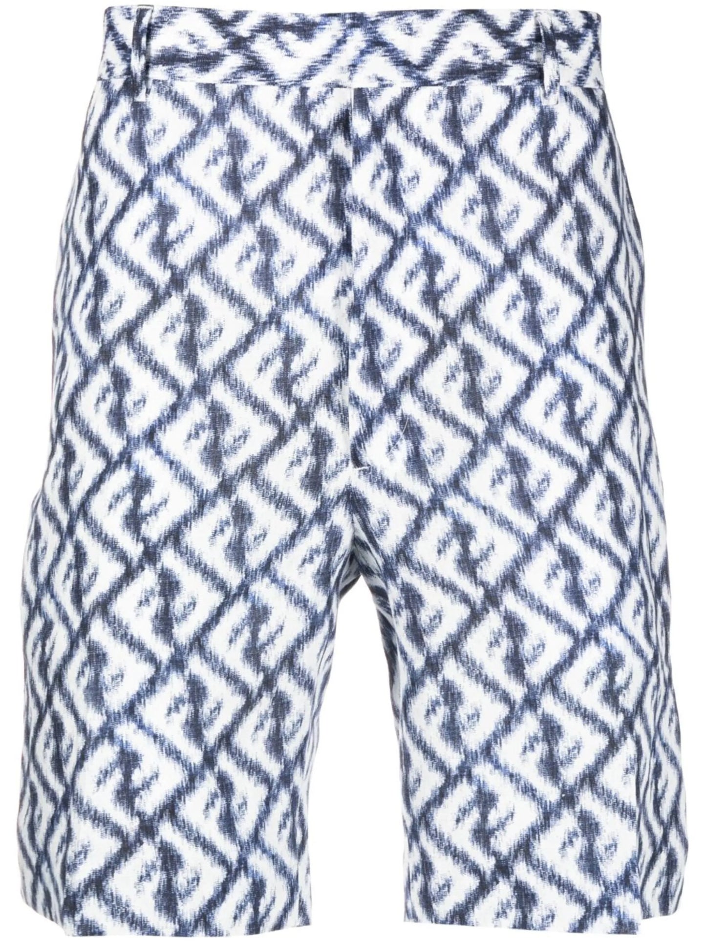 monogram-print chino shorts