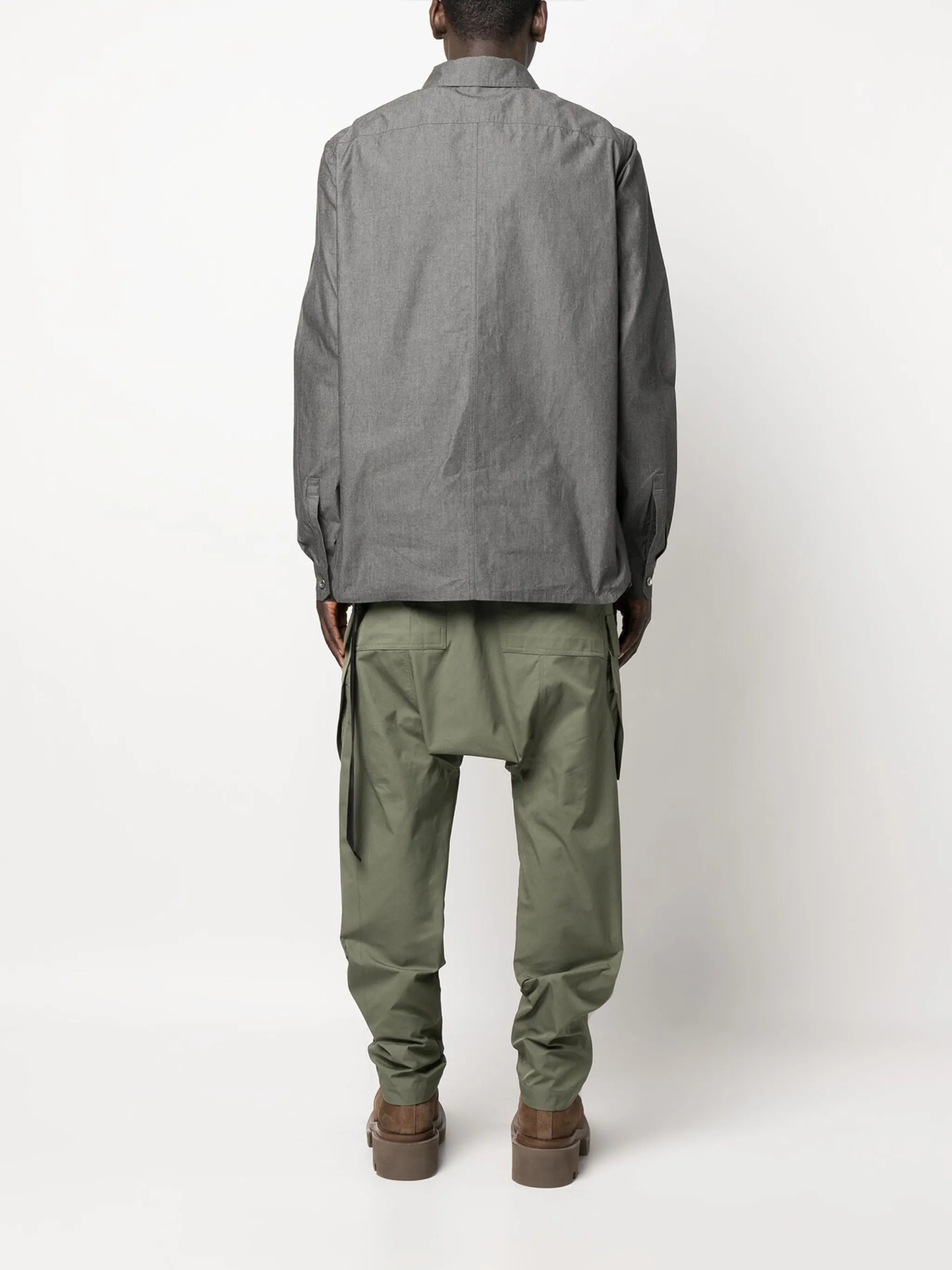 long-sleeve cotton shirt