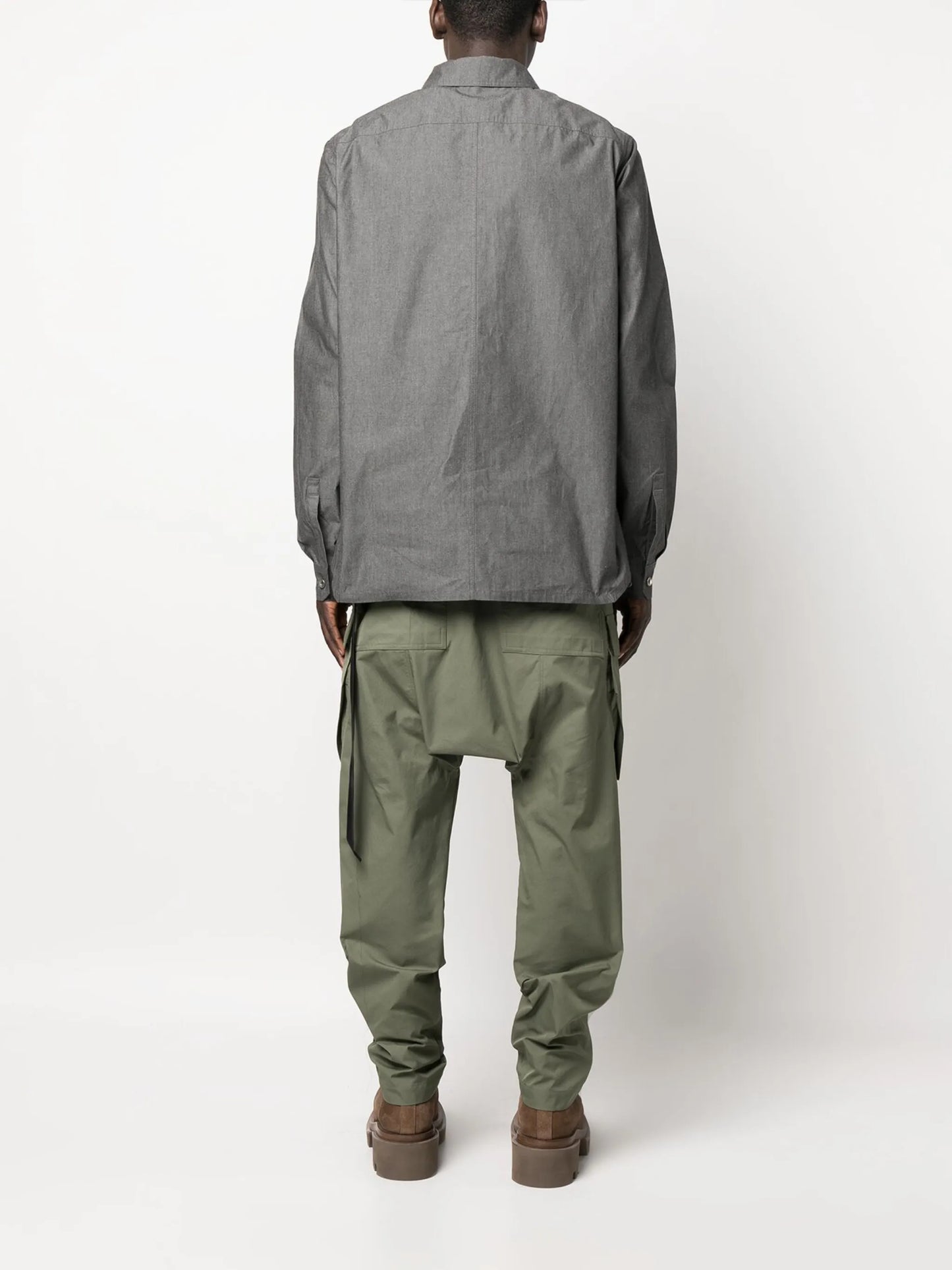 long-sleeve cotton shirt