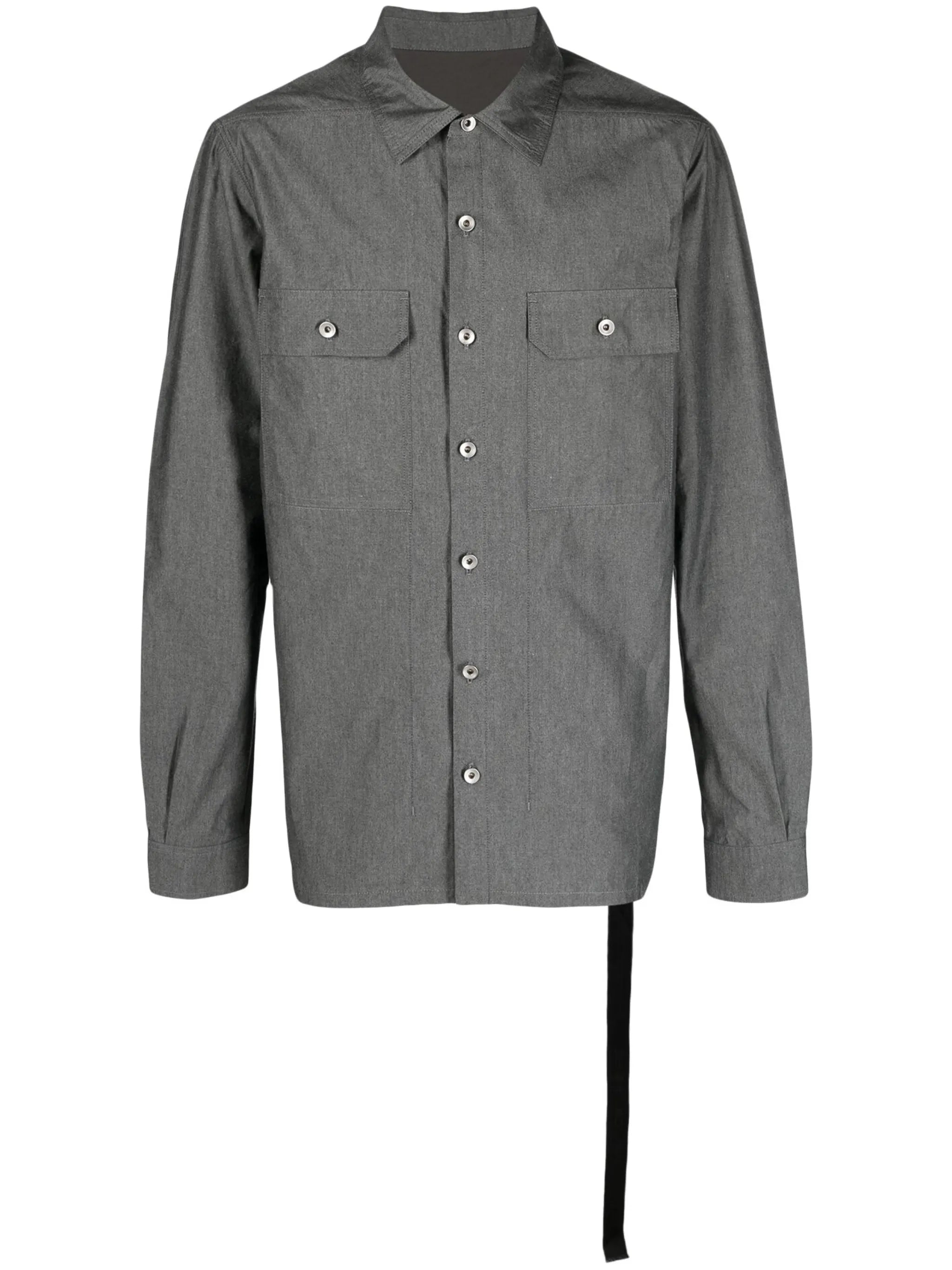 long-sleeve cotton shirt