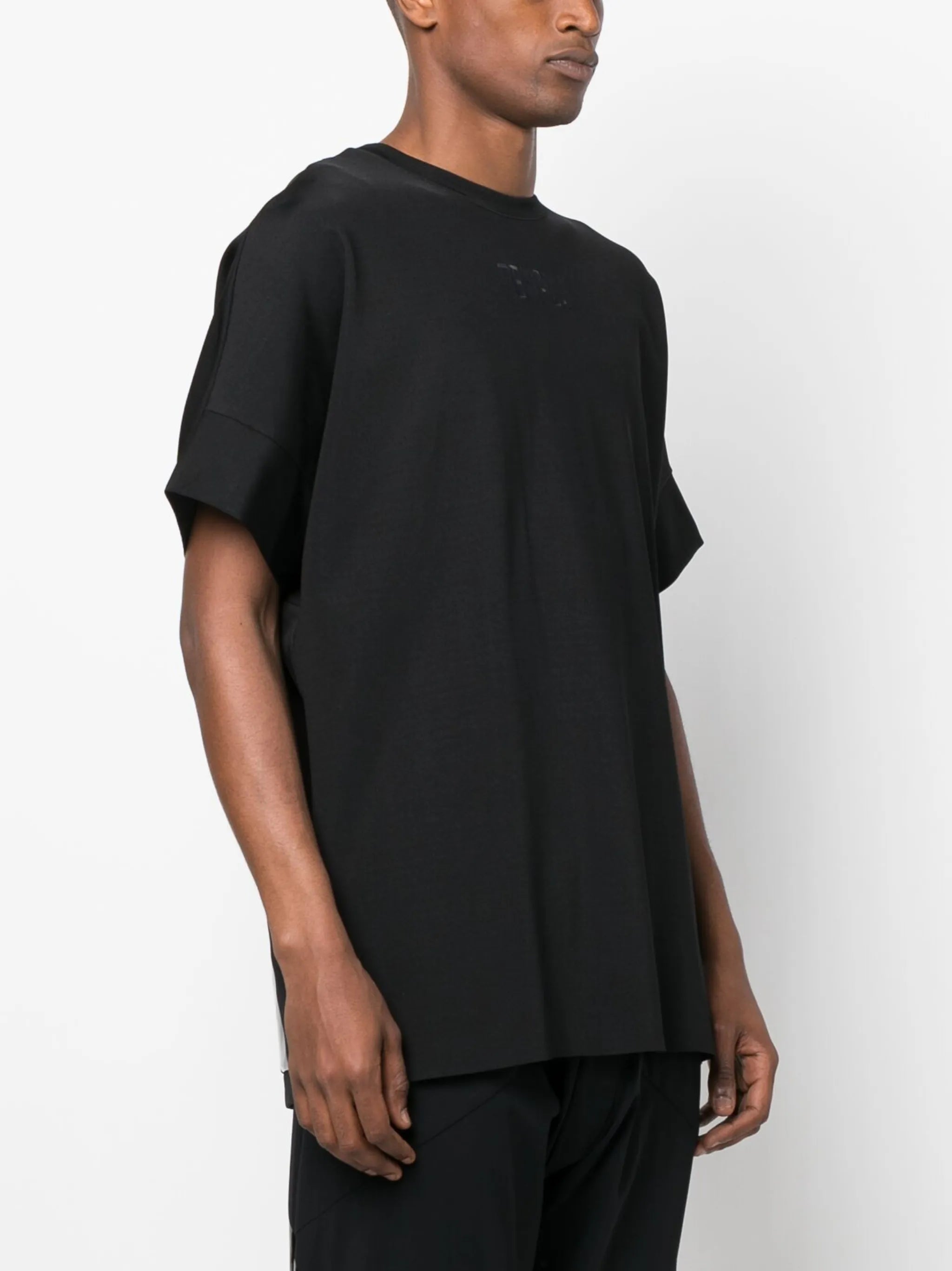 logo-embroidered crew-neck T-shirt