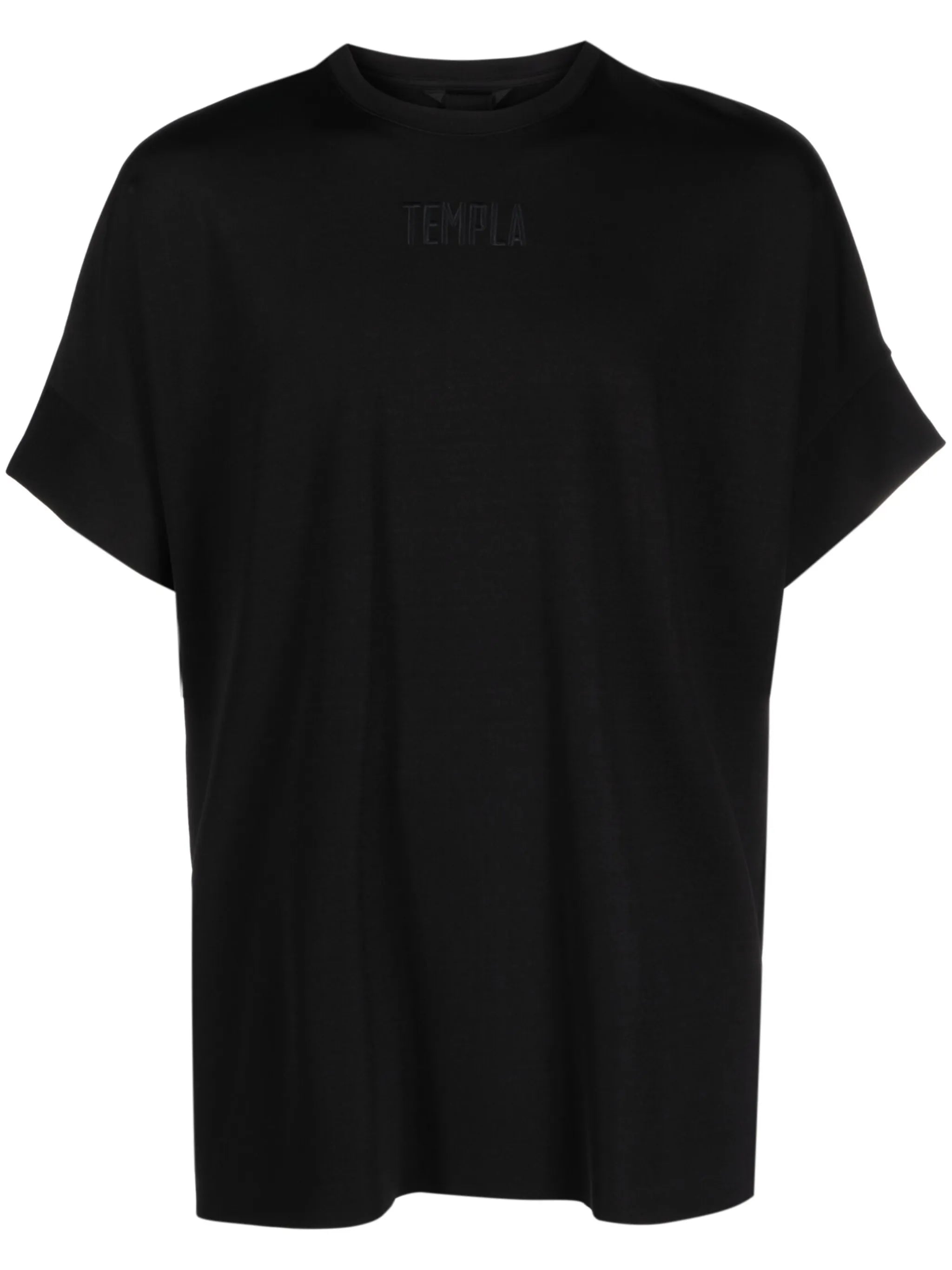 logo-embroidered crew-neck T-shirt