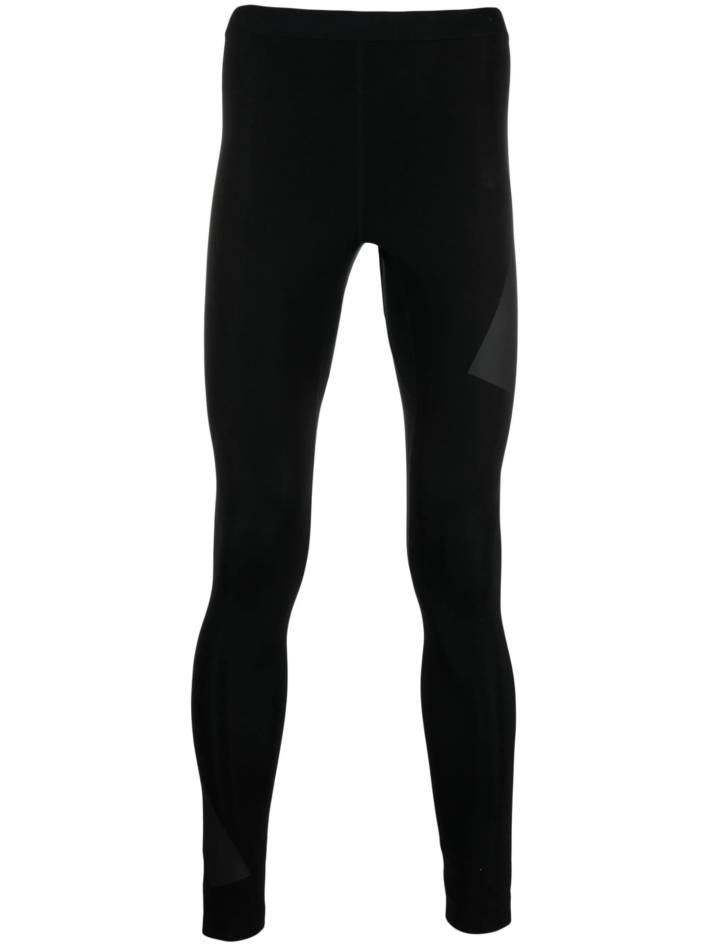 tape-detailing low-rise leggings