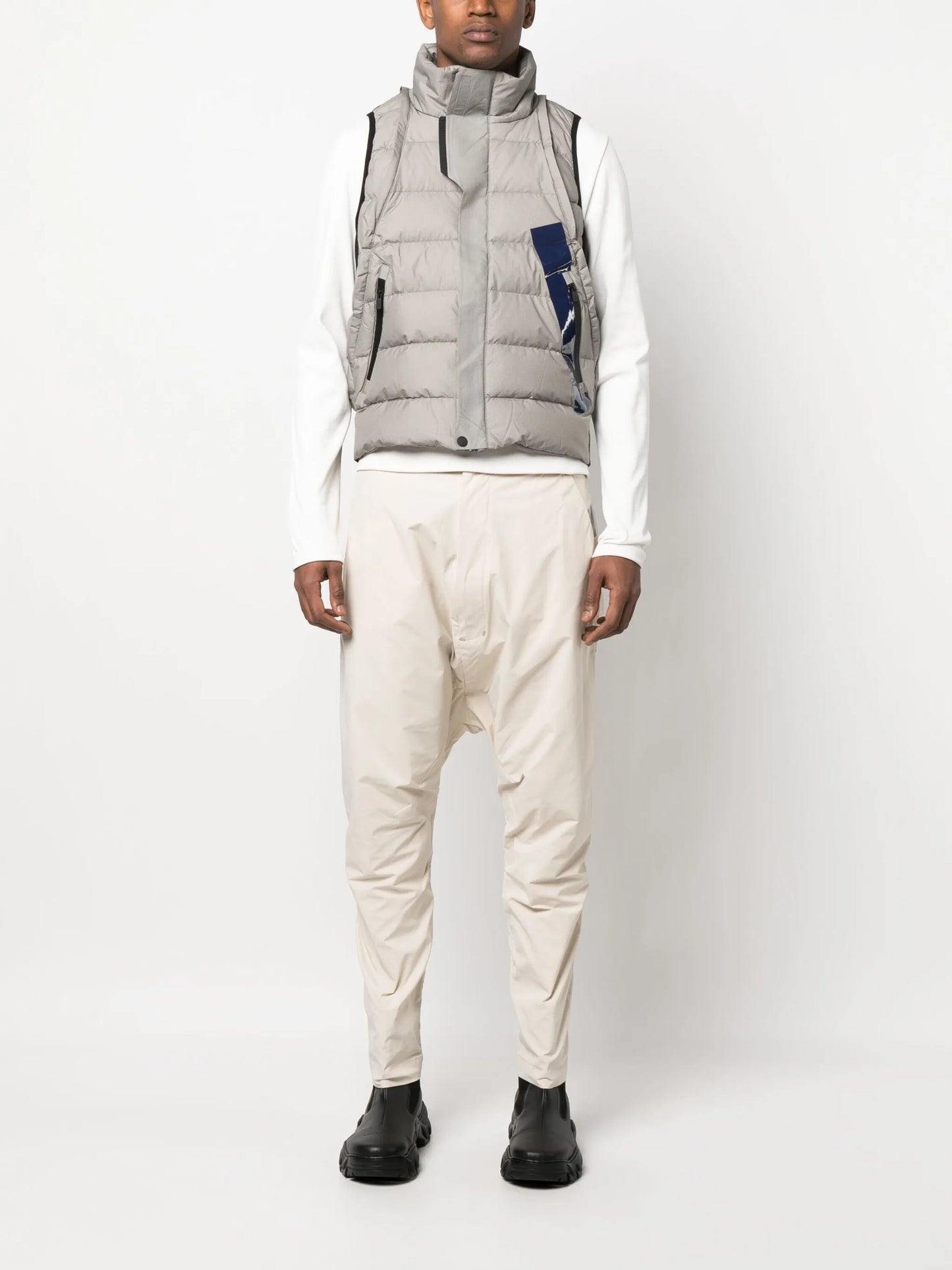 Modular padded down jacket