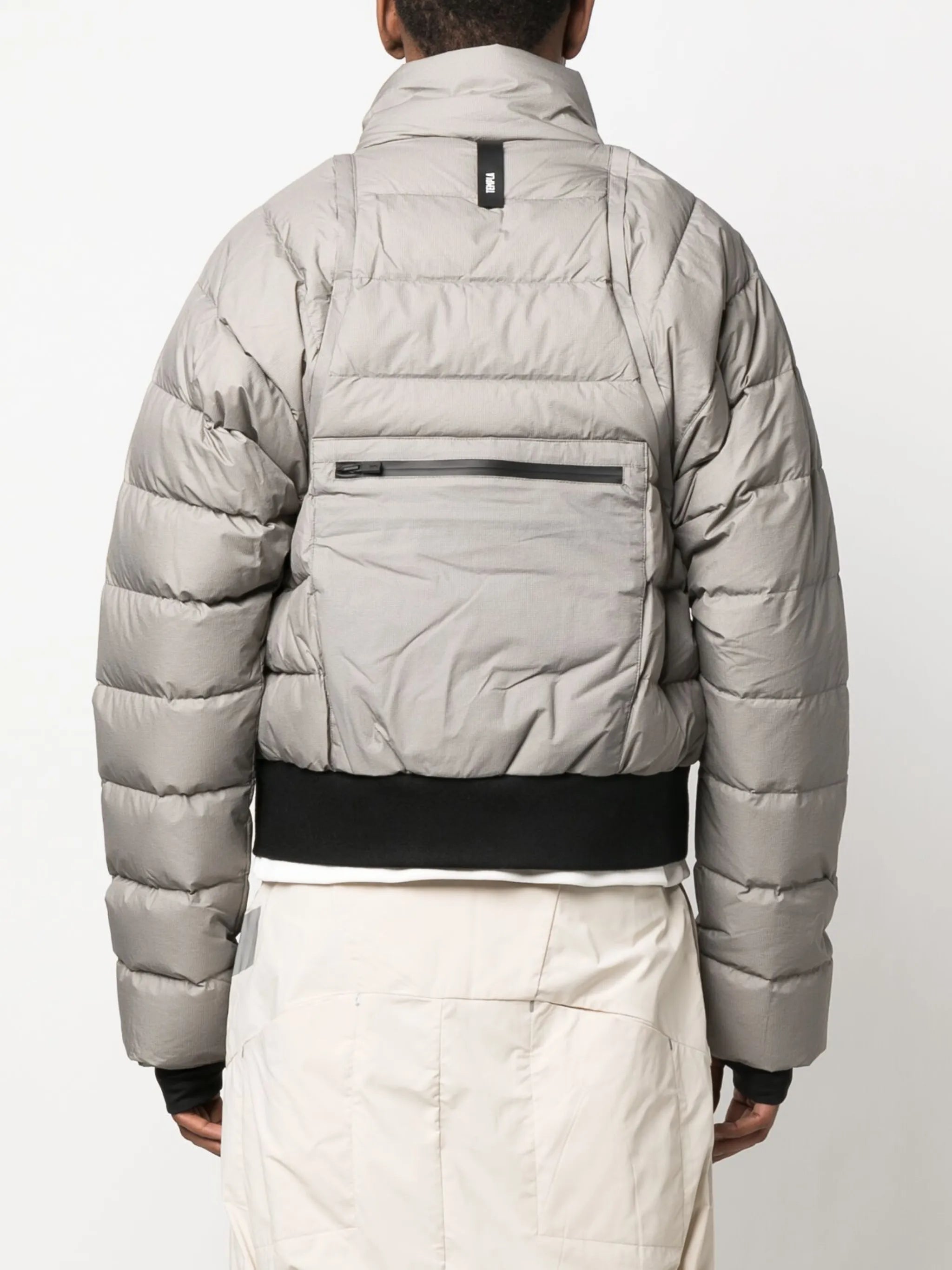 Modular padded down jacket