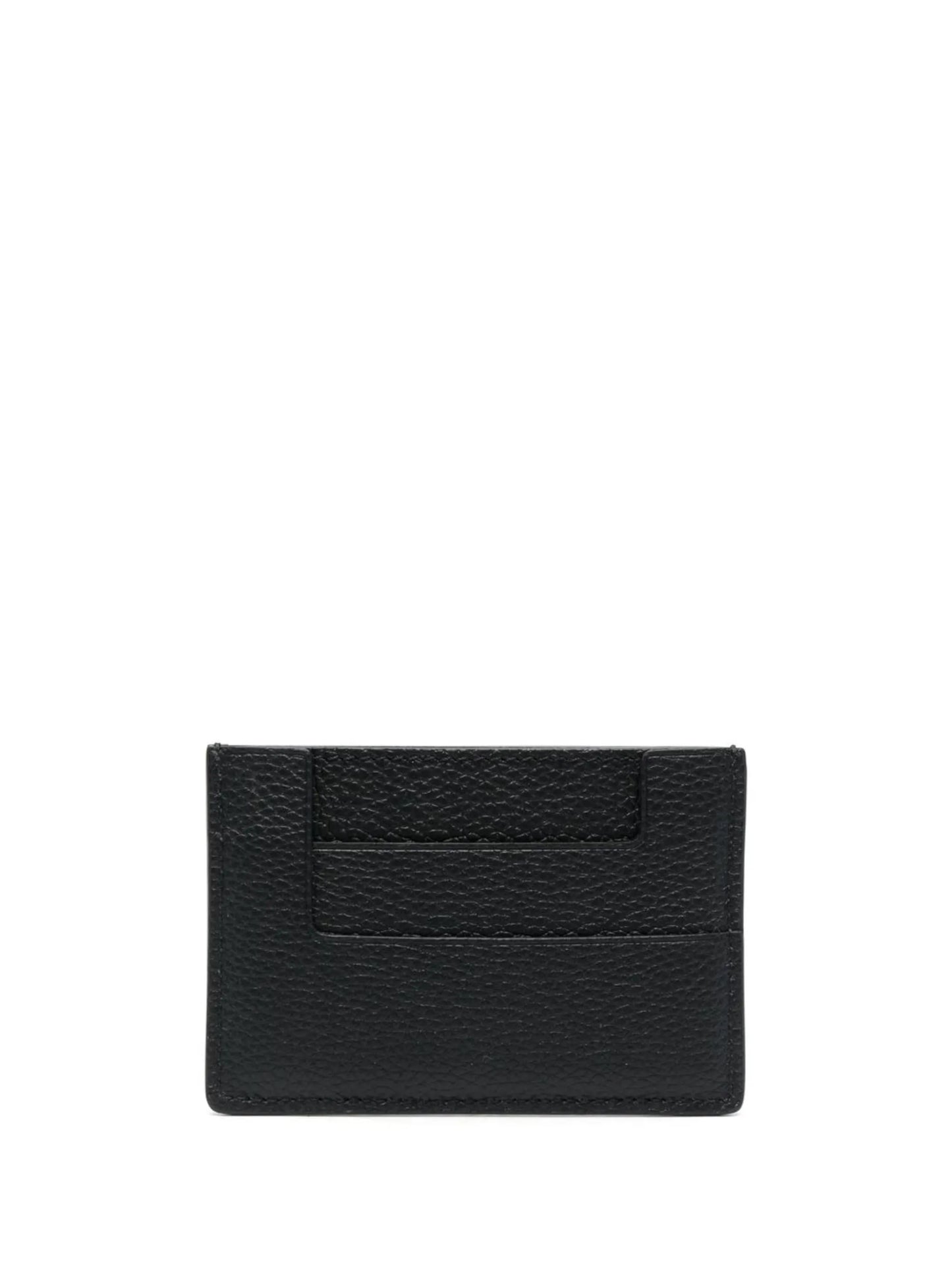 TF-plaque leather cardholder