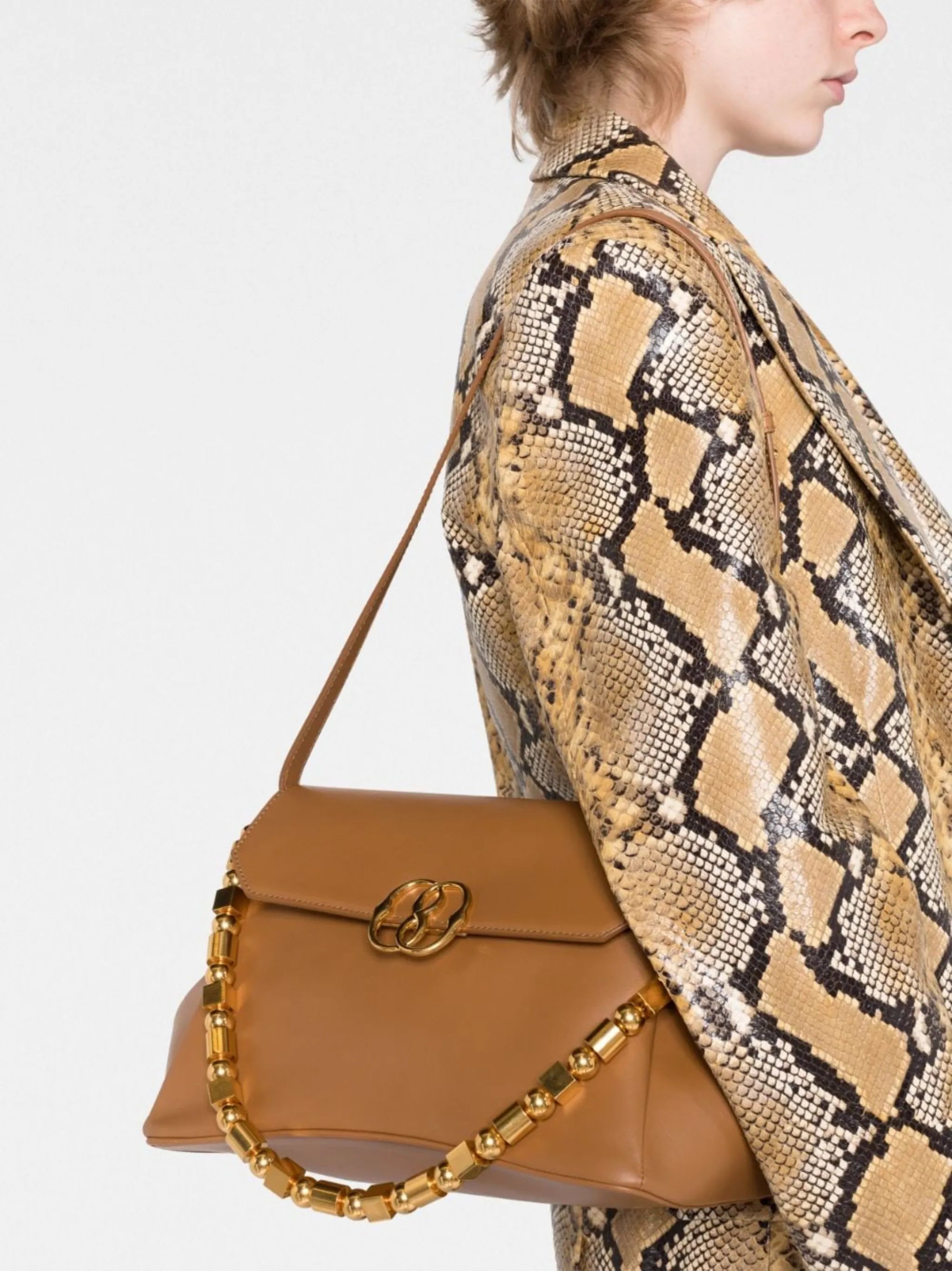 New Mirage leather shoulder bag