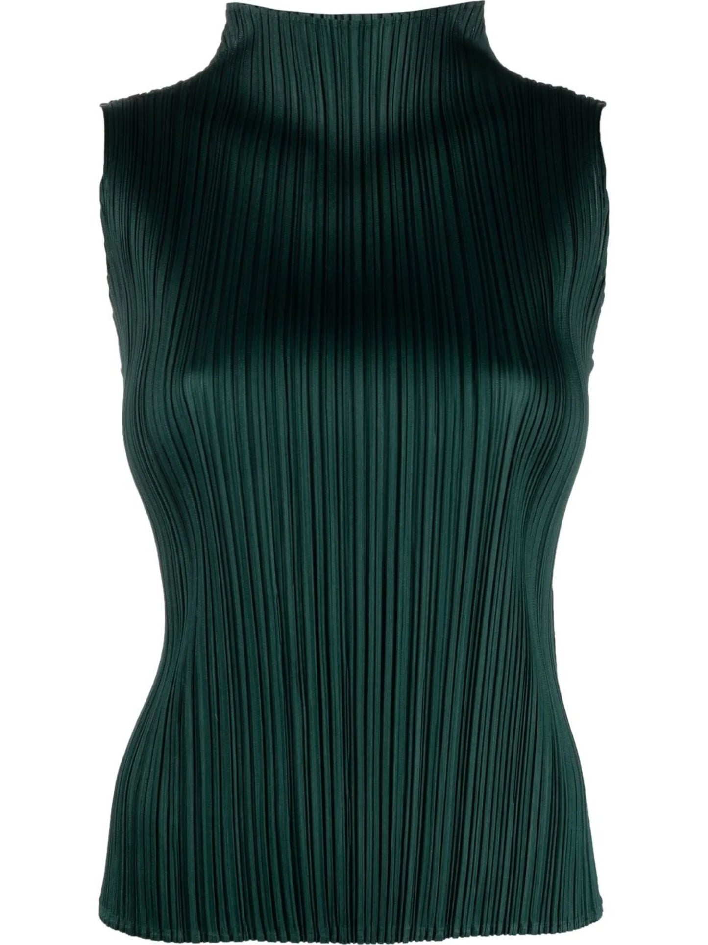 micro-pleat blouse