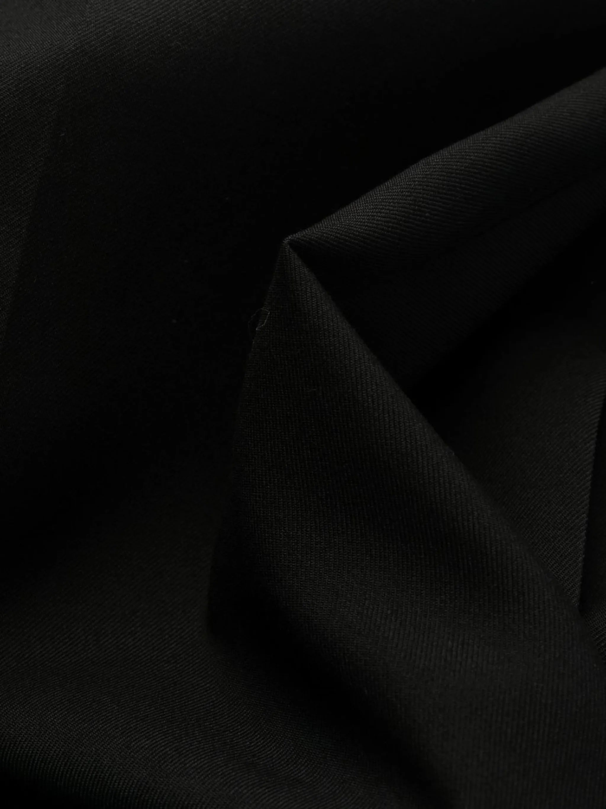 pleated wide-leg wool trousers