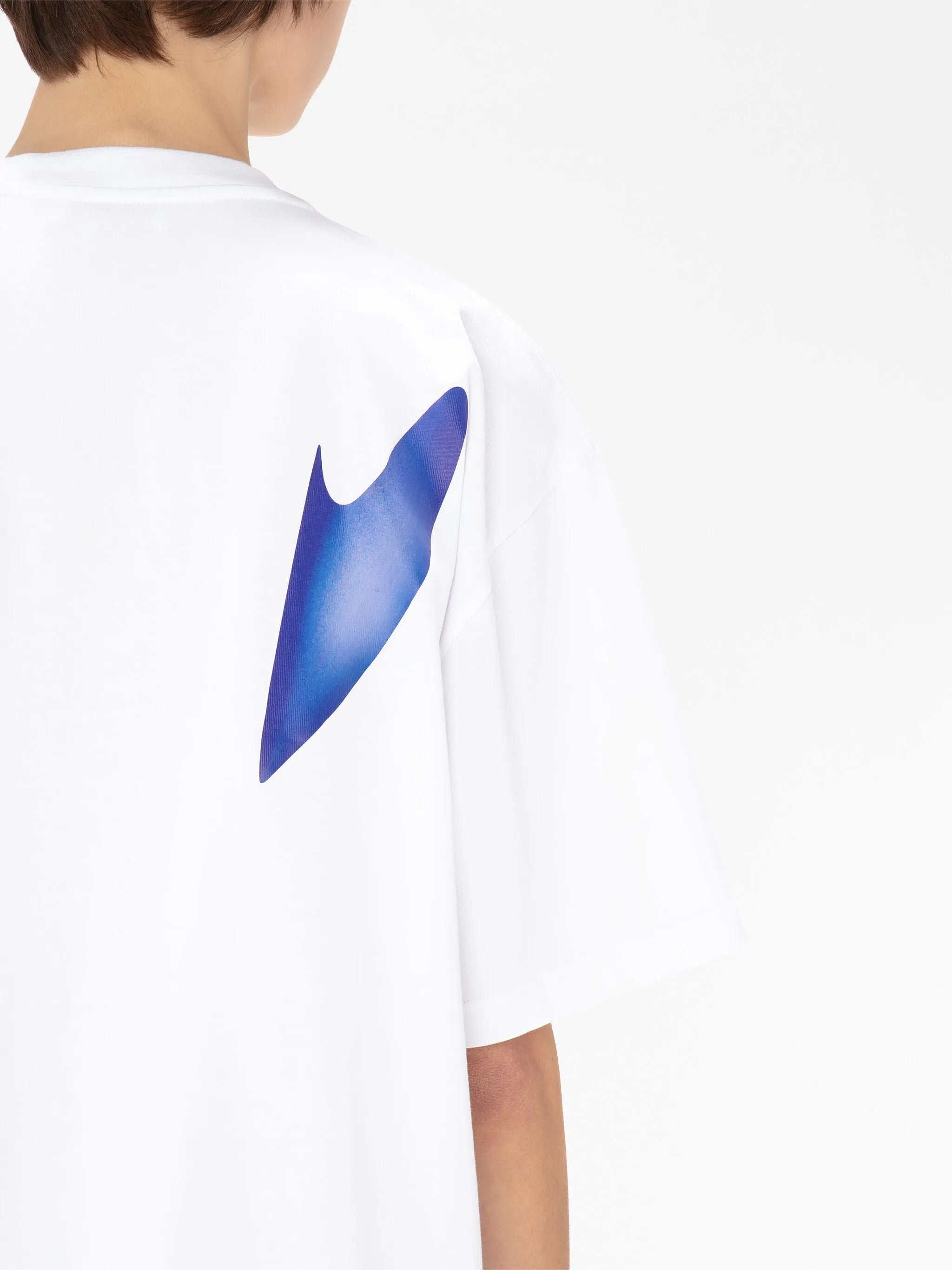 fin-print T-shirt