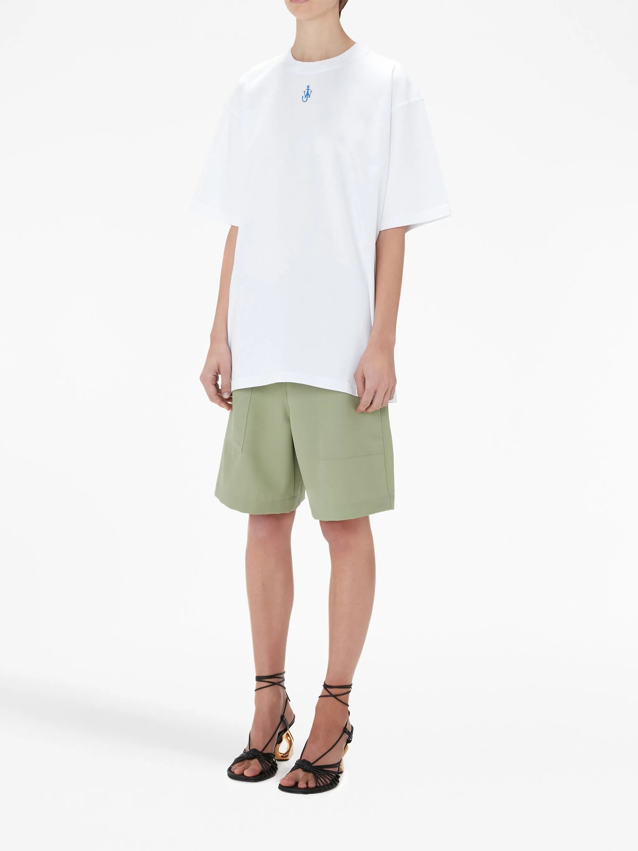 fin-print T-shirt