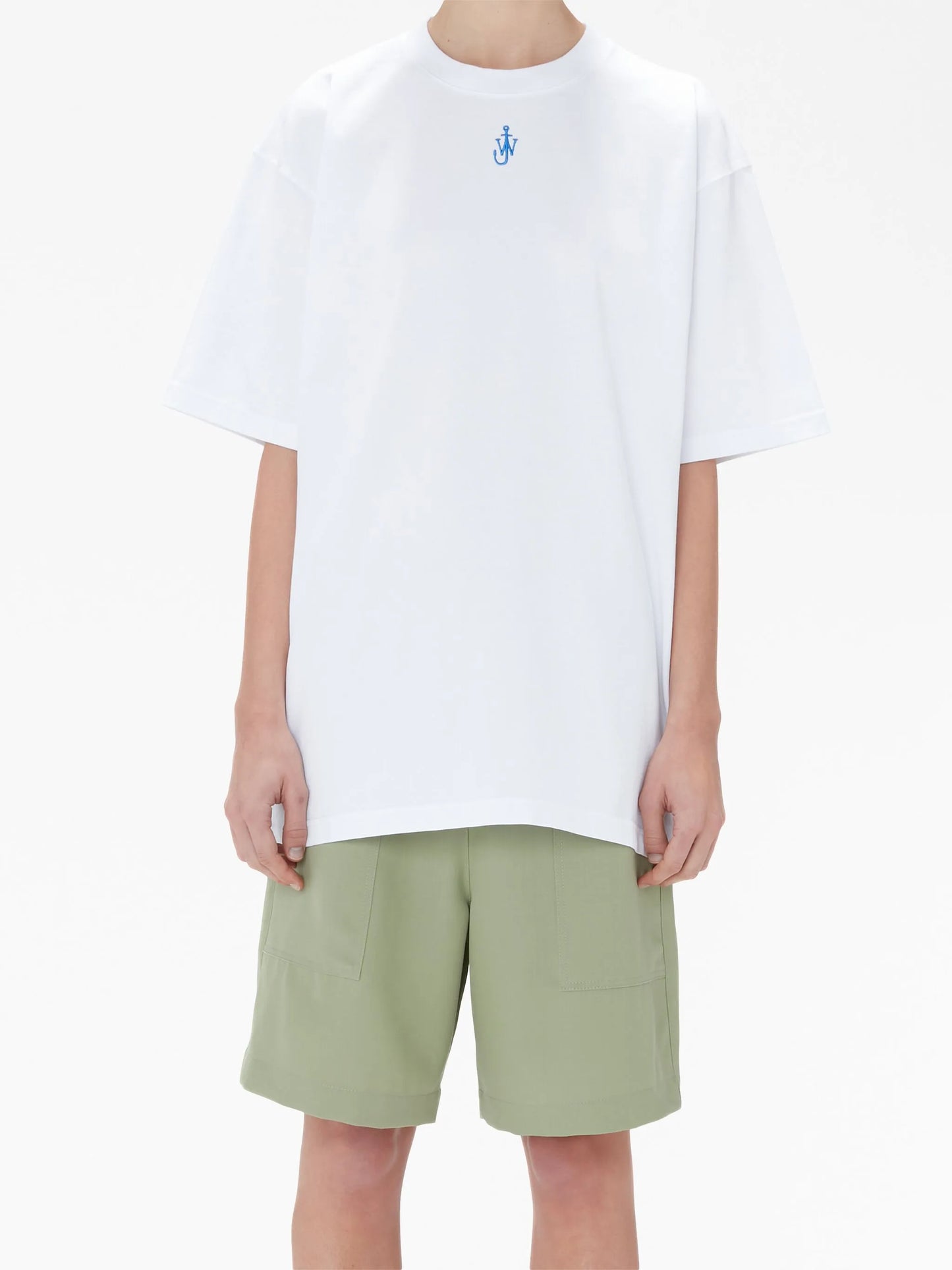 fin-print T-shirt