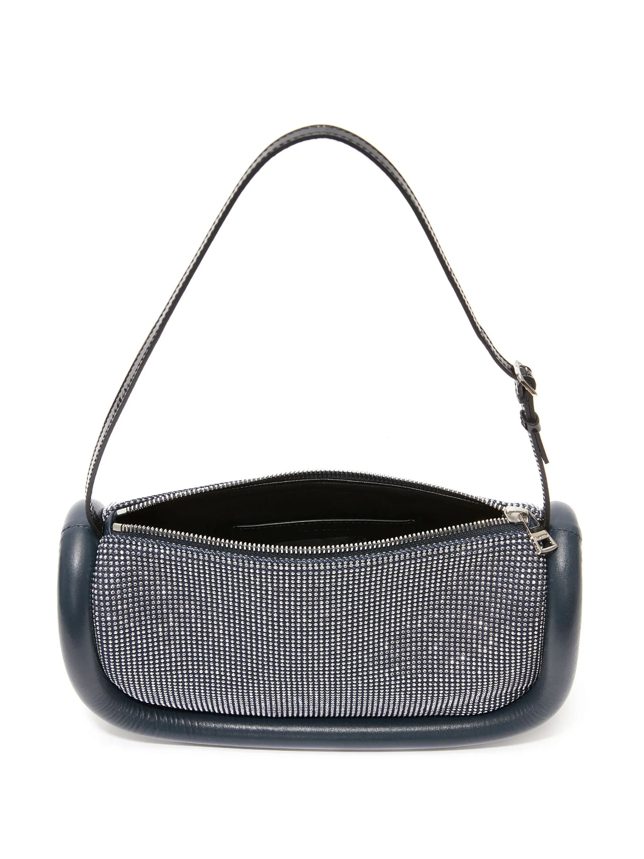 Bumper-15 stud-embellishment shoulder bag