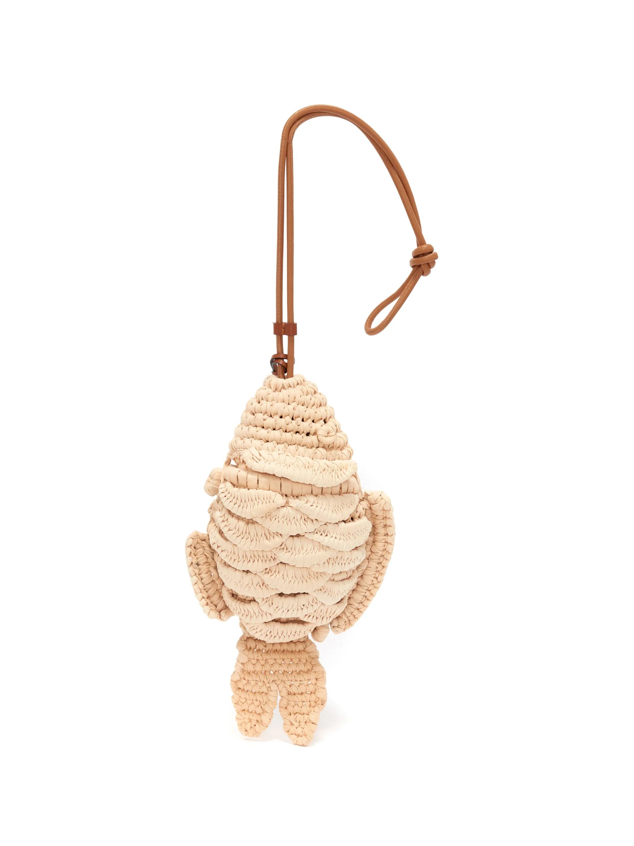 Fish-shaped shoulder bag