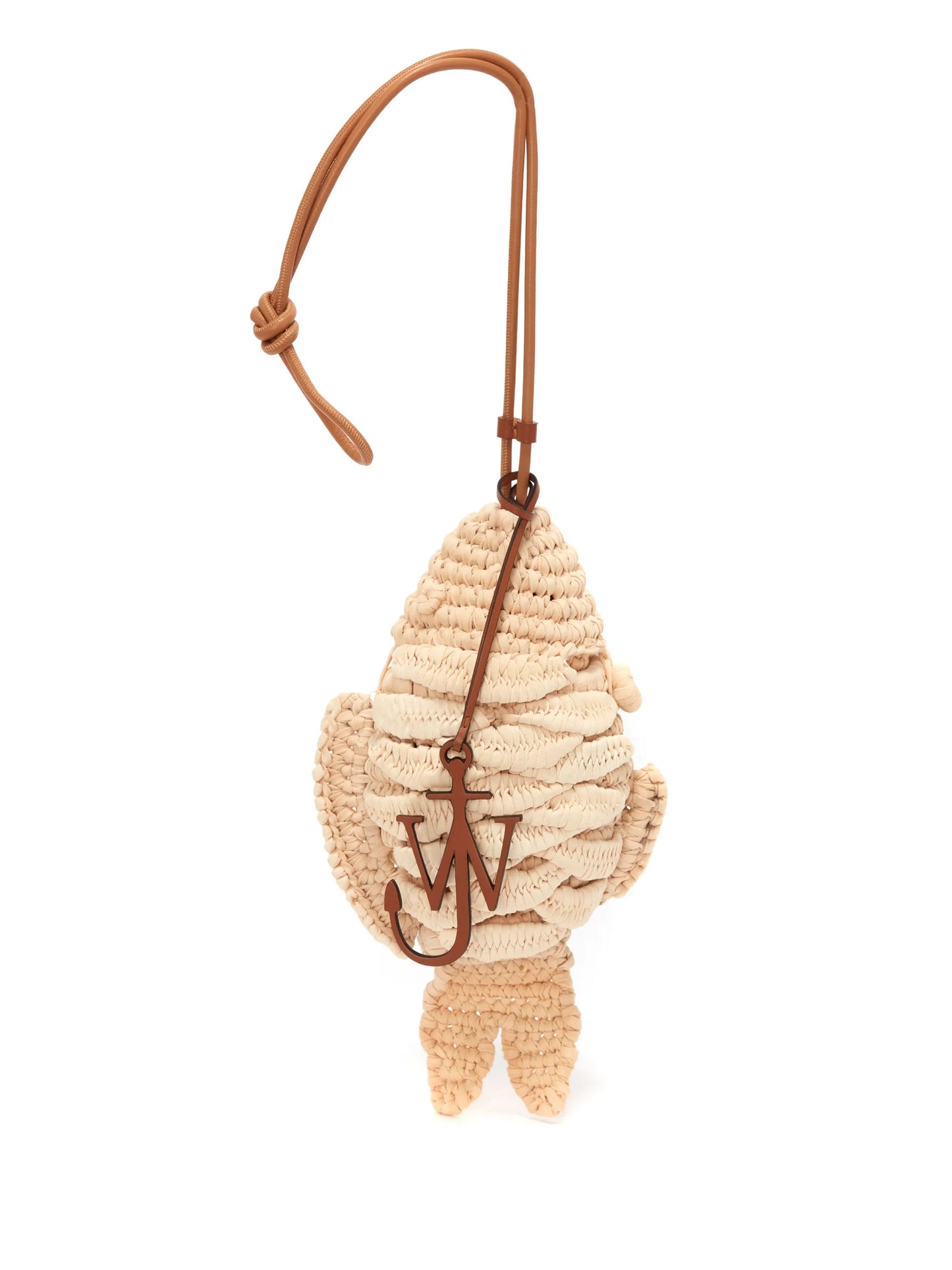 Fish-shaped shoulder bag
