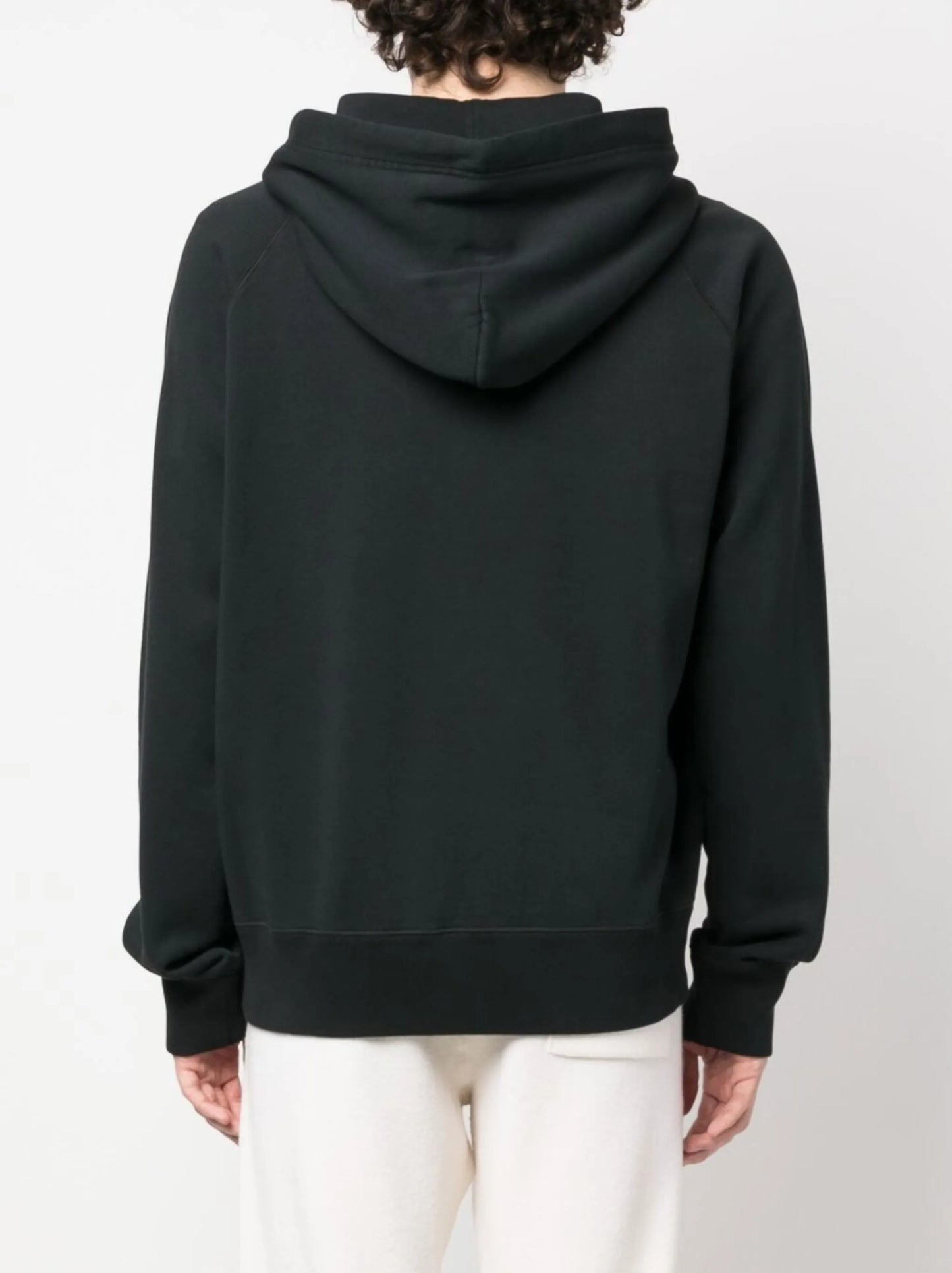 pouch-pocket zip hoodie