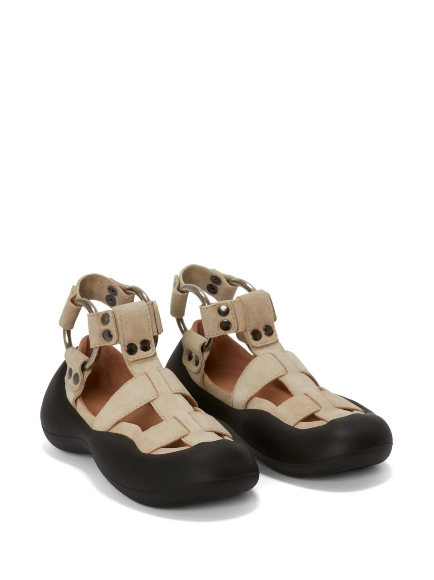 Bubble flat sandals