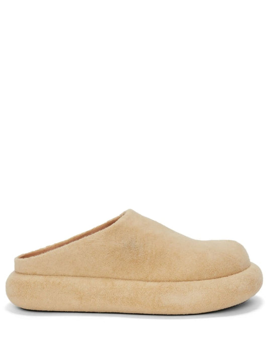 bumper-tube platform loafers