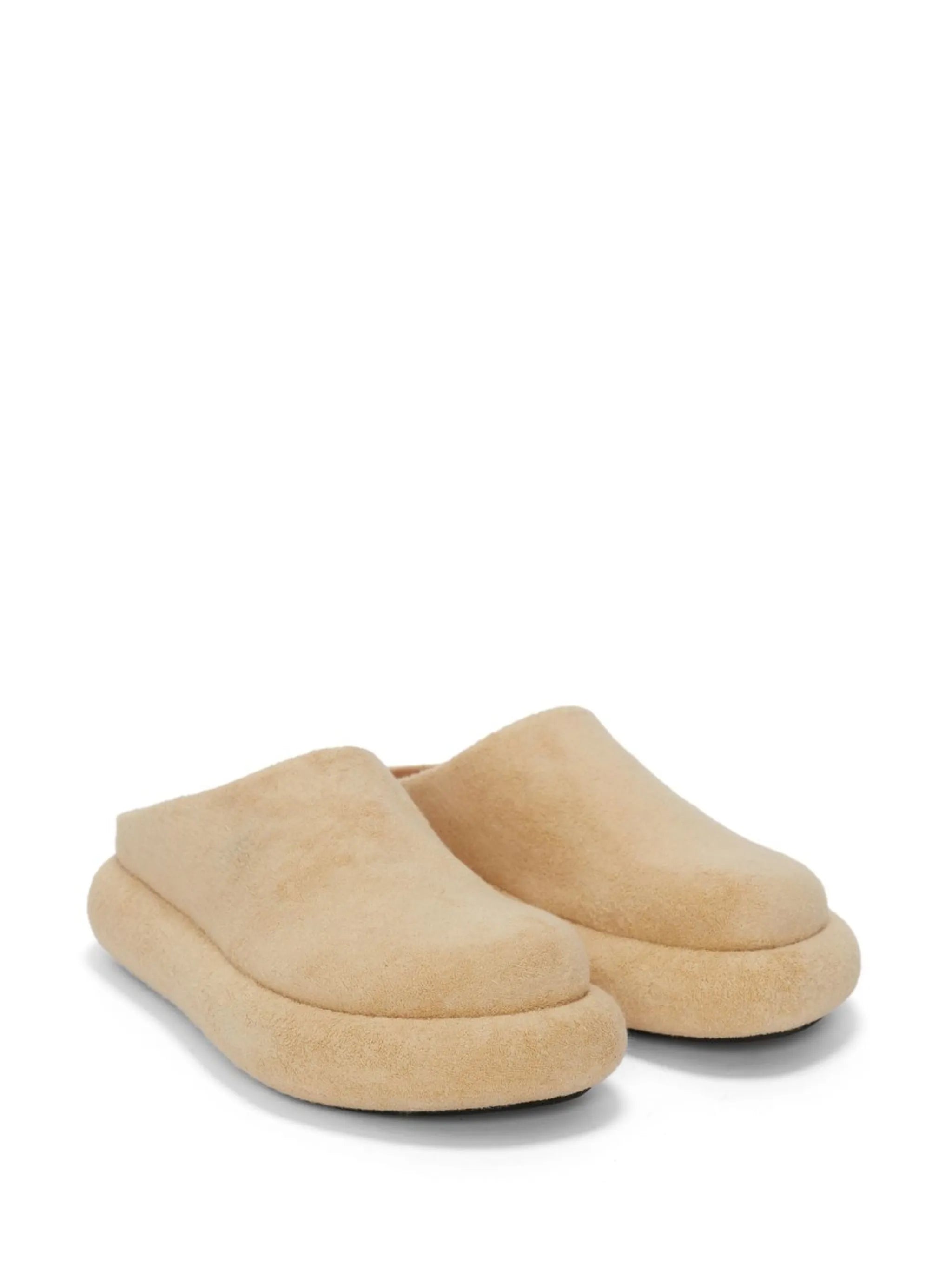 bumper-tube platform loafers