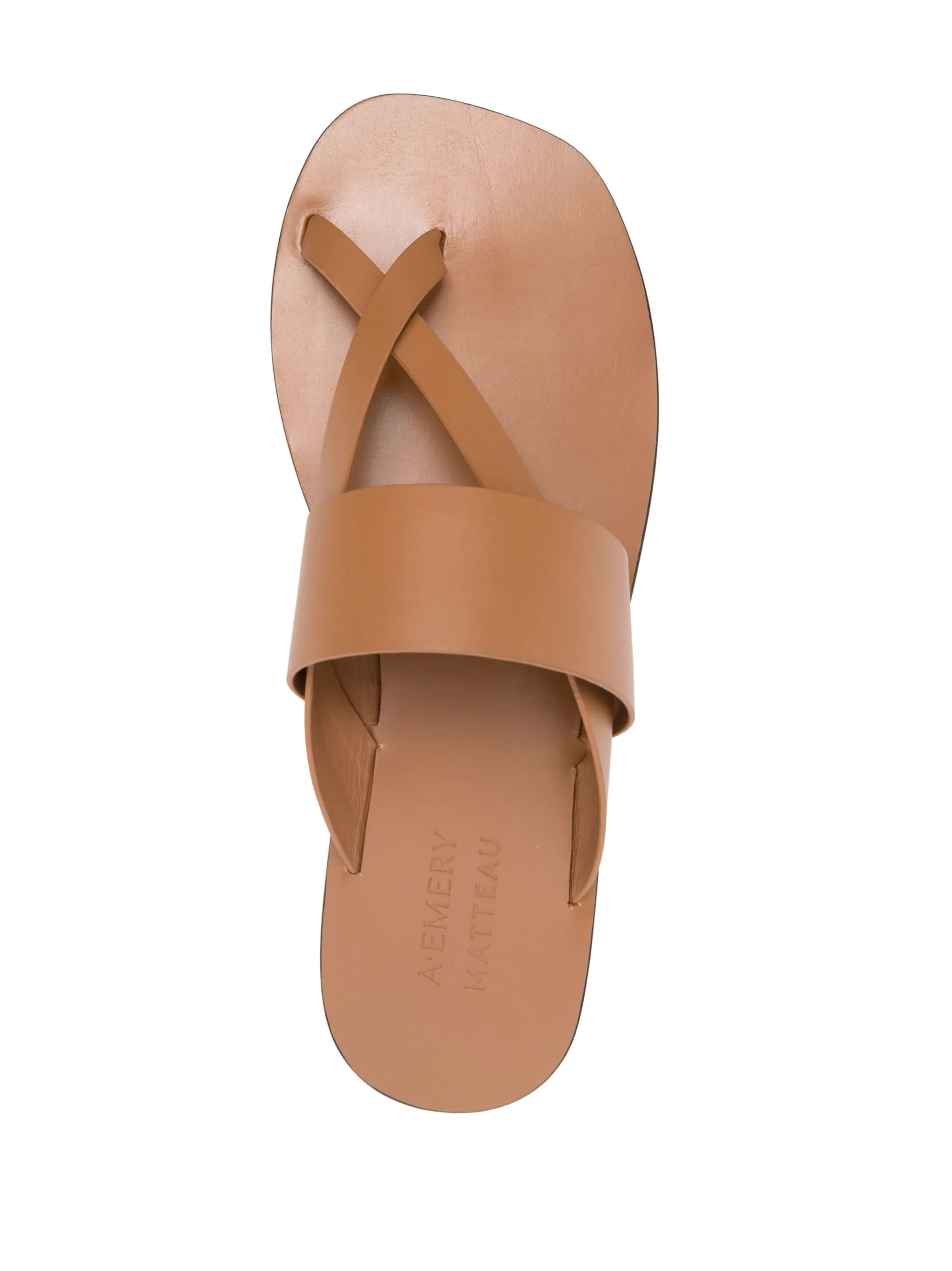 Silba cross-toe leather sandals