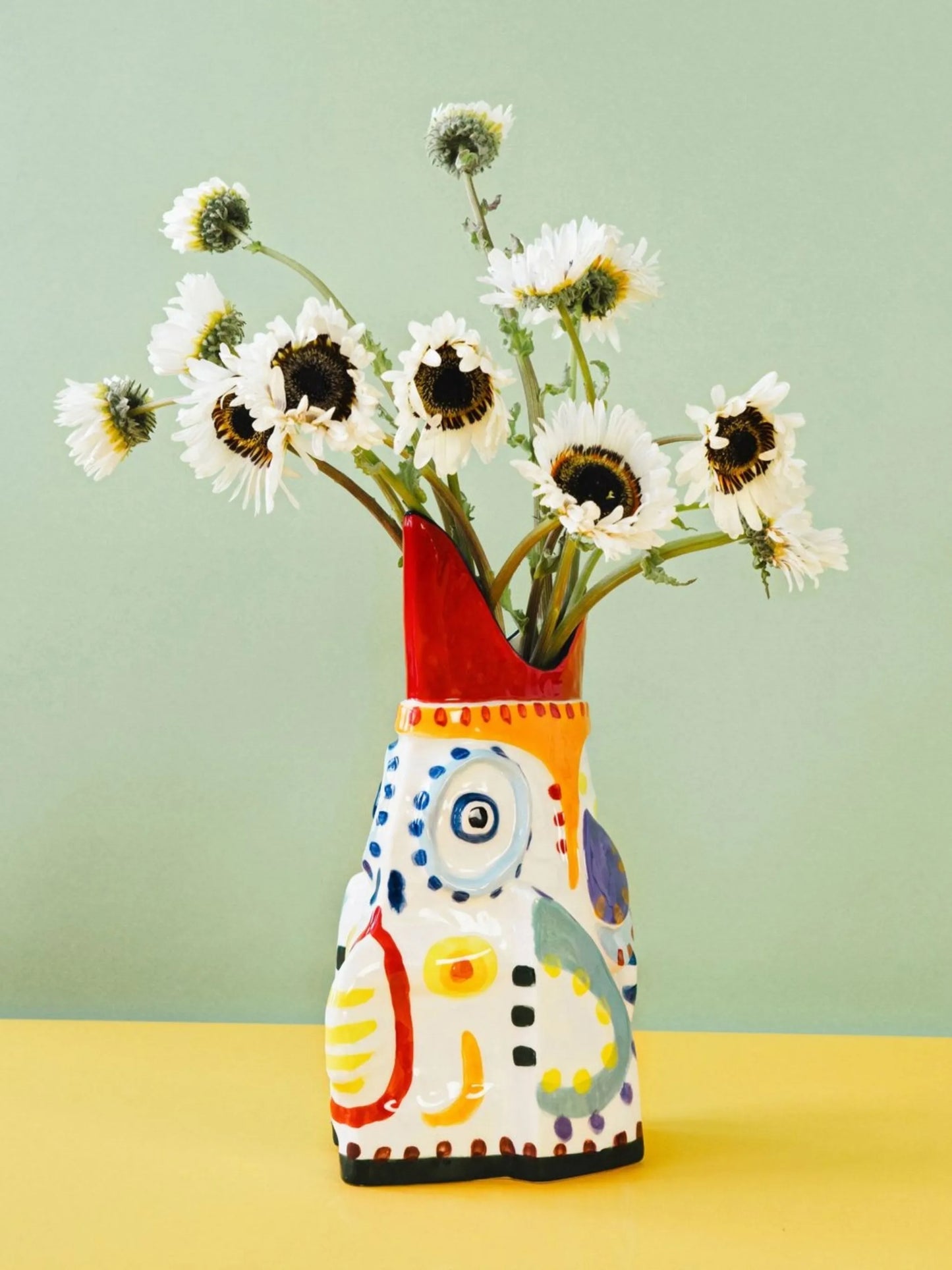 Sicily 3D painted vase