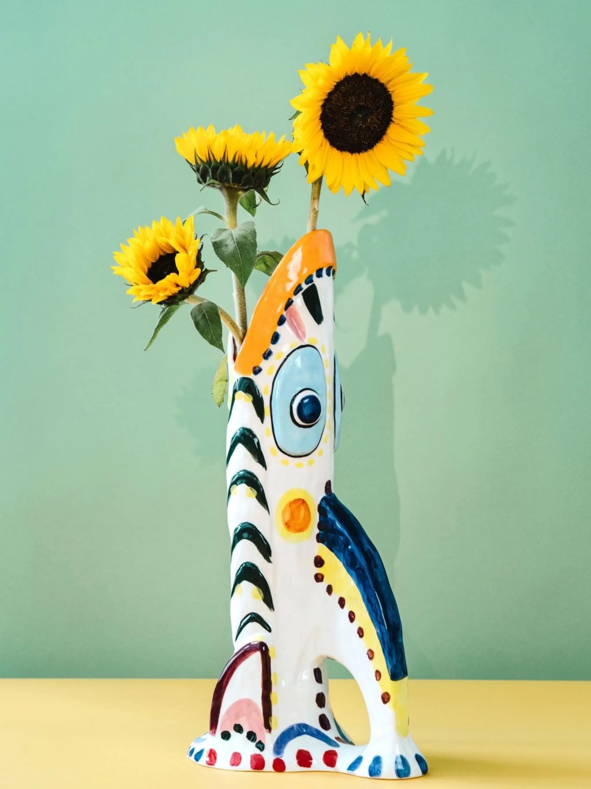 Sicily 3D painted vase