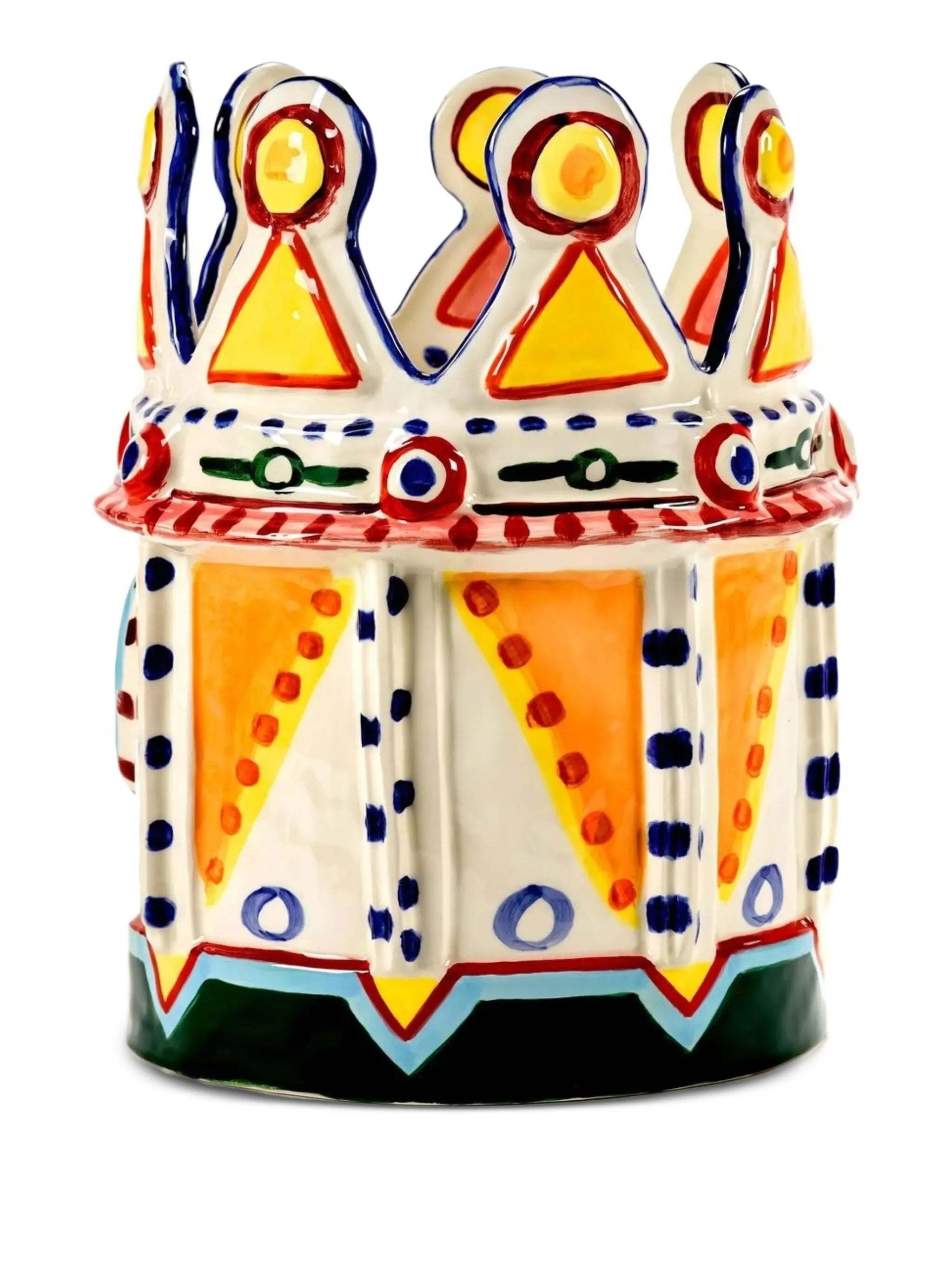 Sicily 3D painted vase