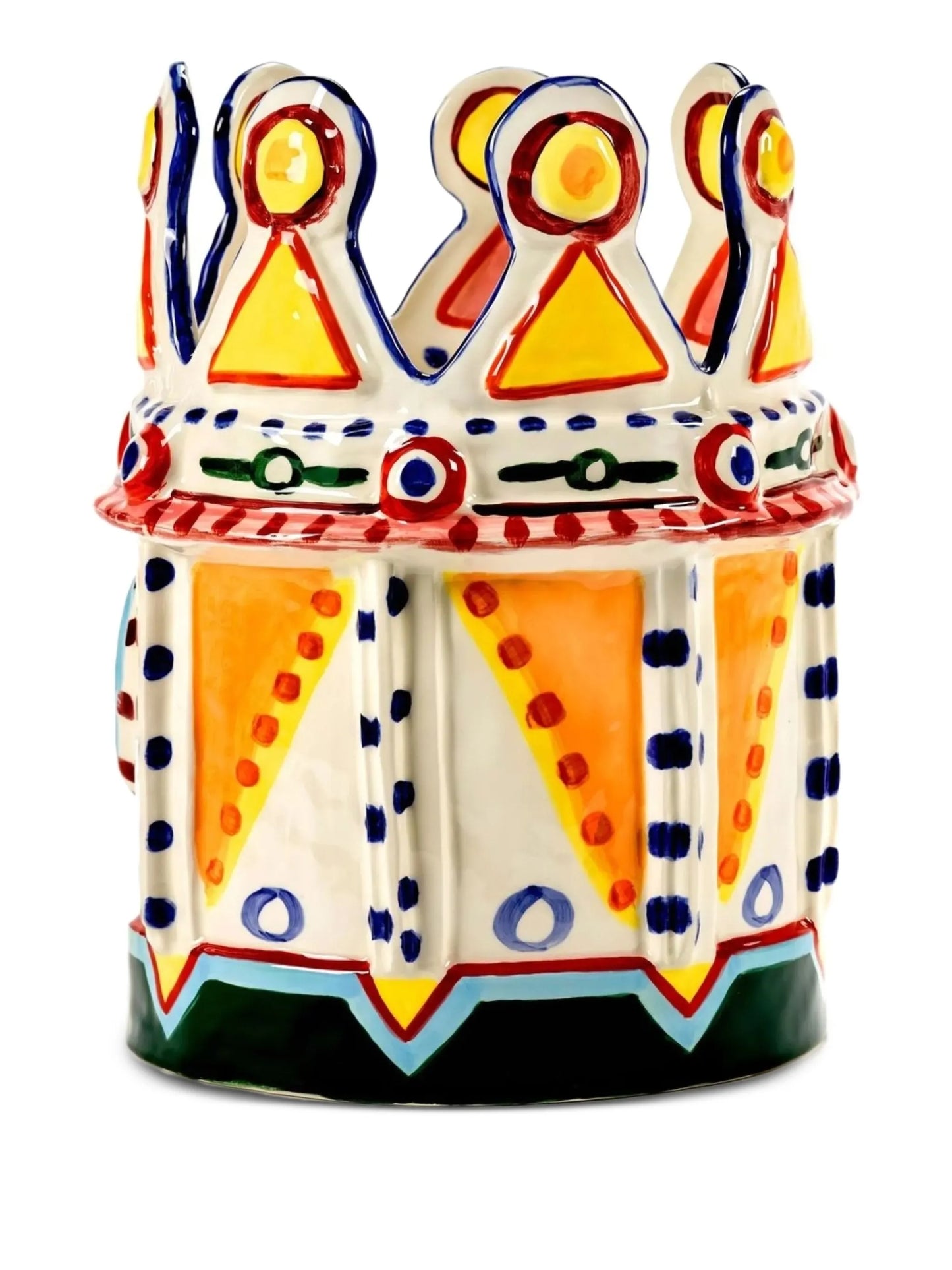Sicily 3D painted vase