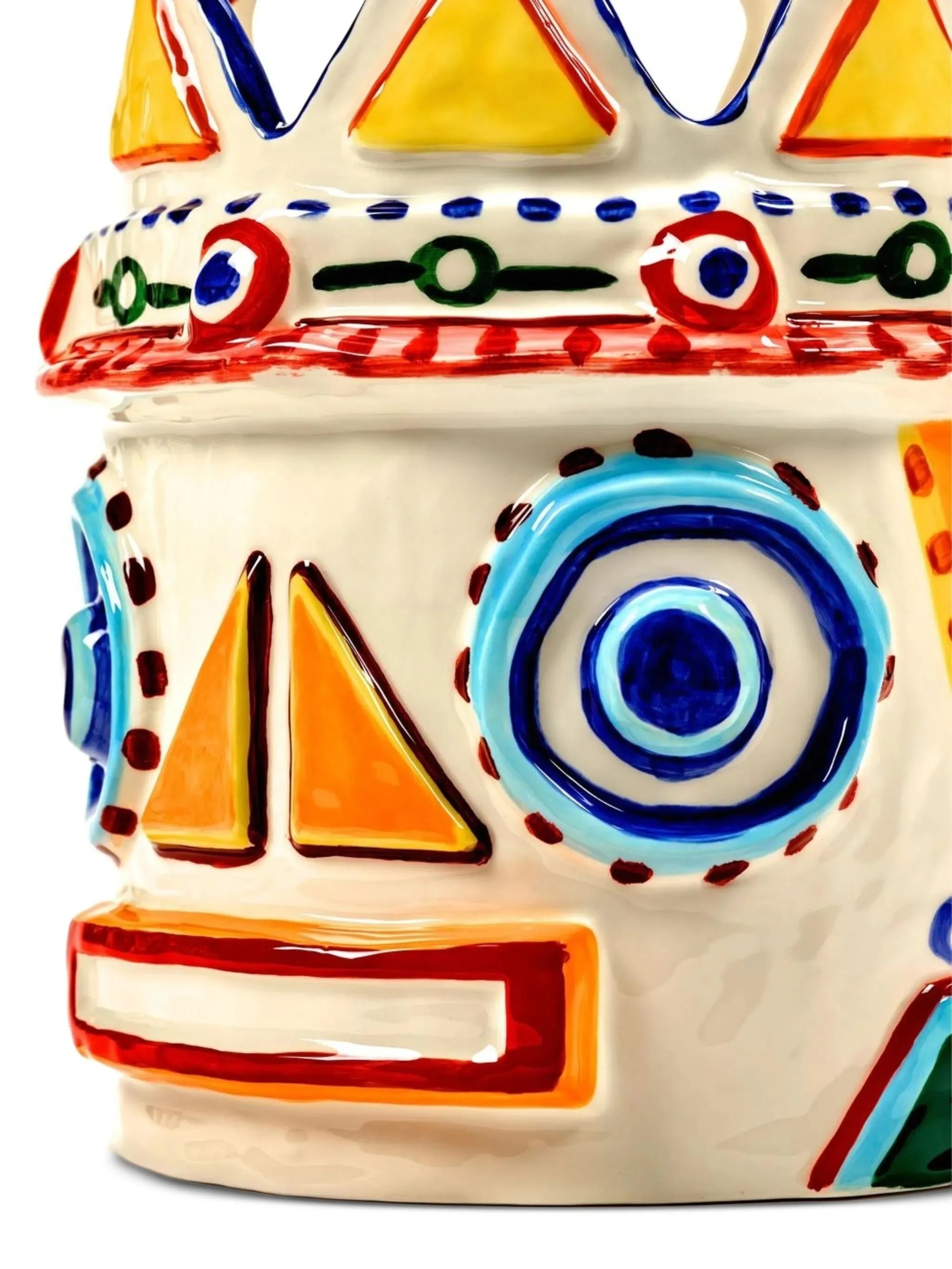 Sicily 3D painted vase