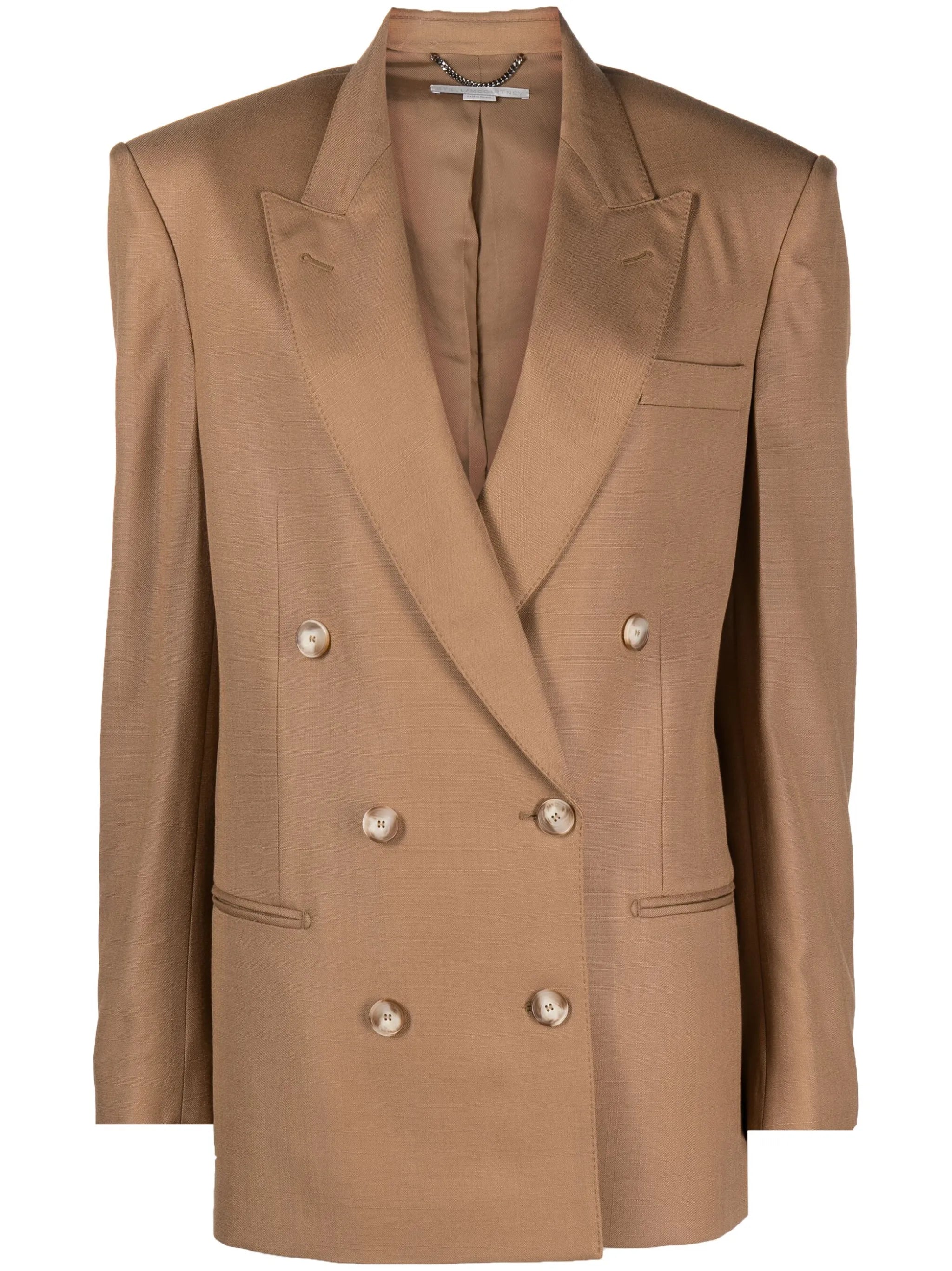 oversized double-breasted blazer
