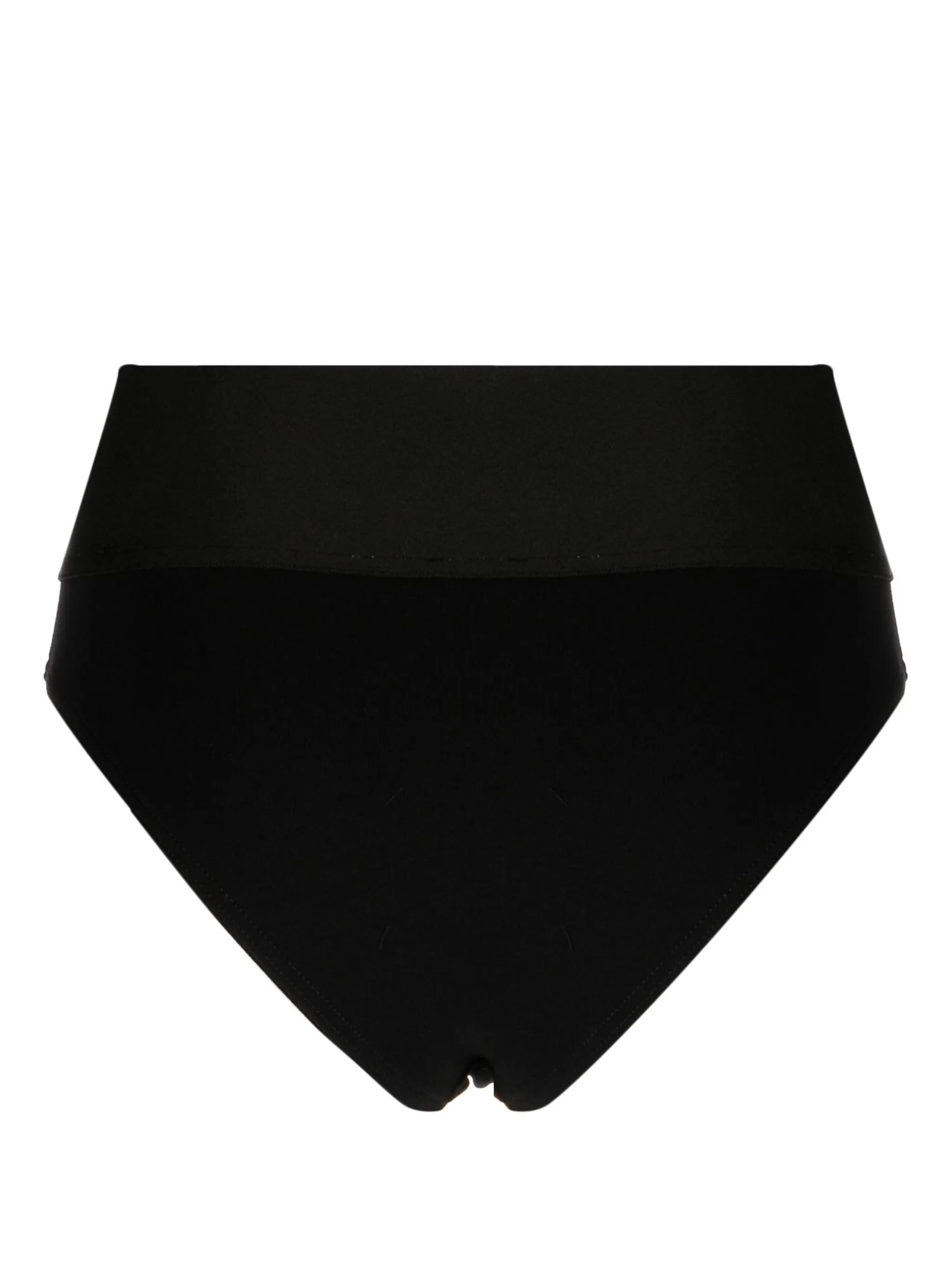 high-waisted logo-band briefs