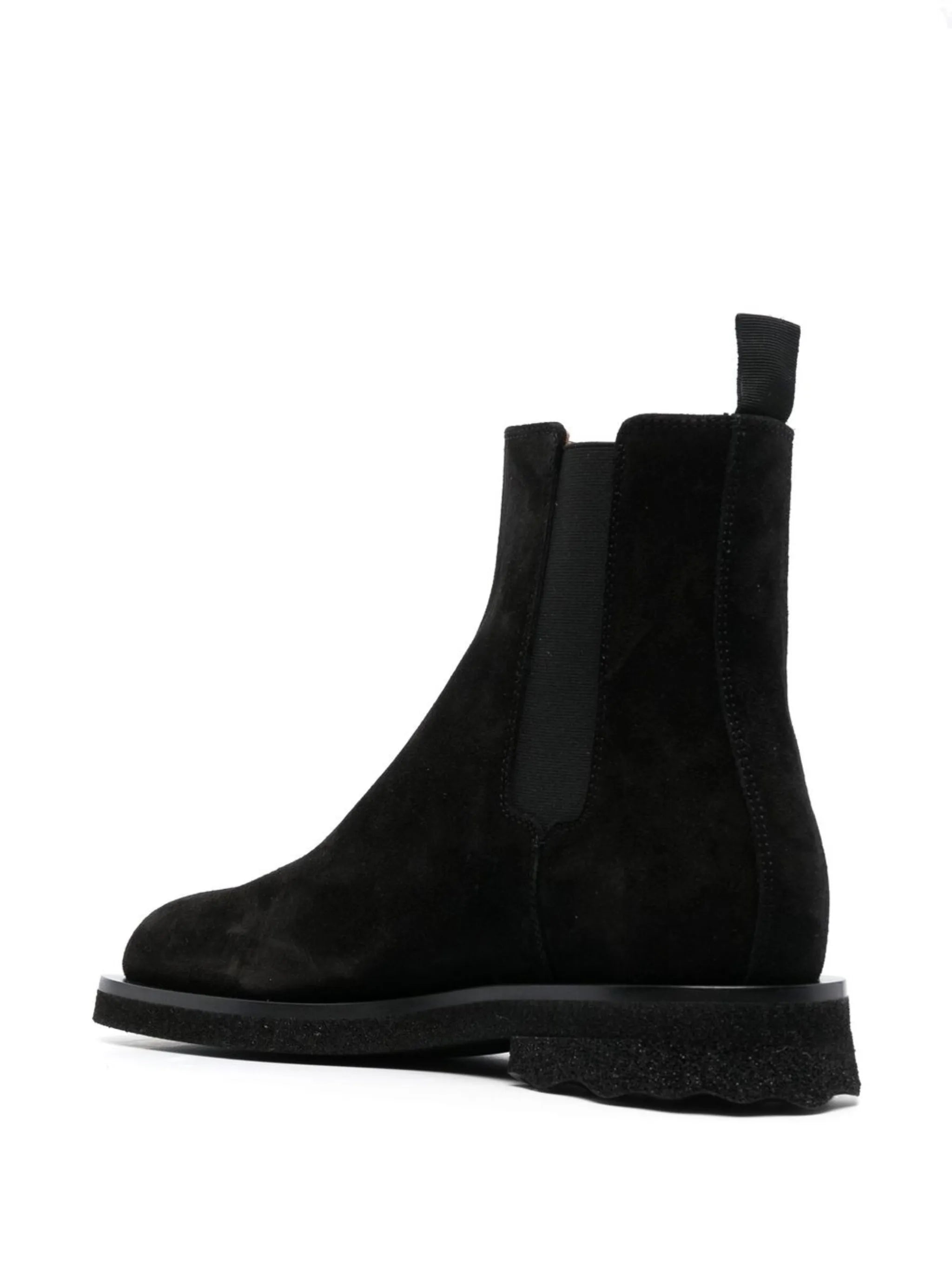 logo-print ankle boots