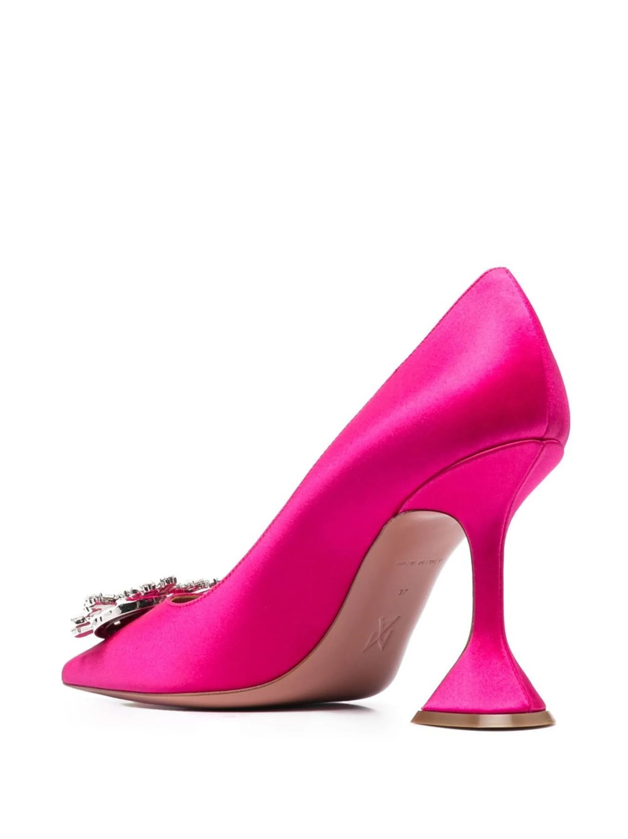 Begum crystal-embellished 105mm pumps