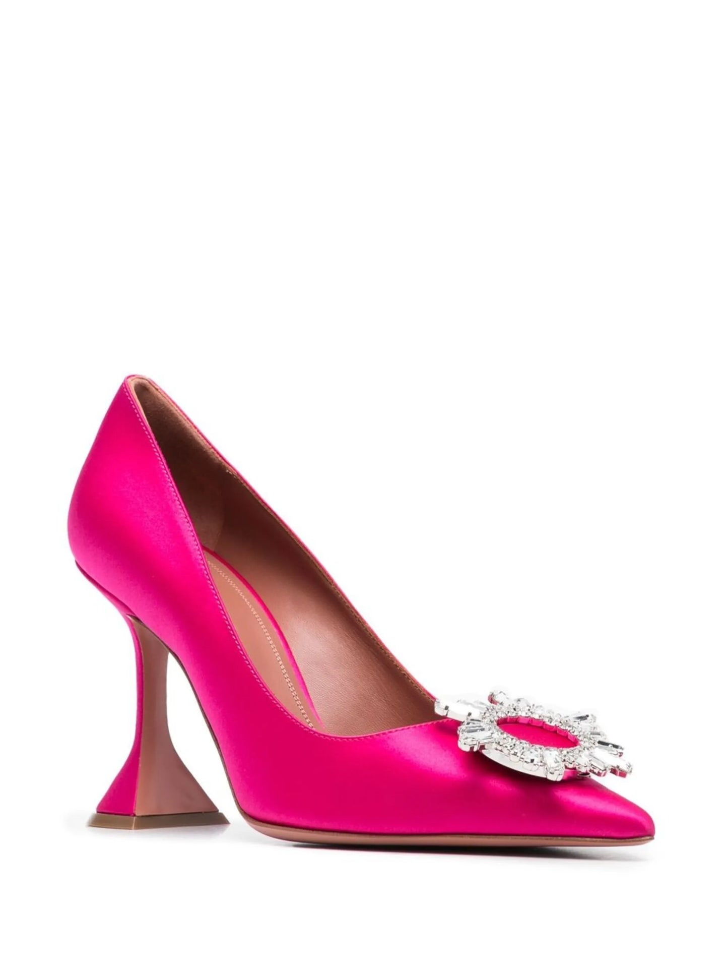 Begum crystal-embellished 105mm pumps