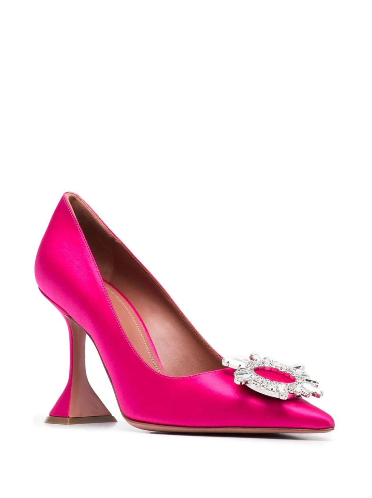 Begum crystal-embellished 105mm pumps