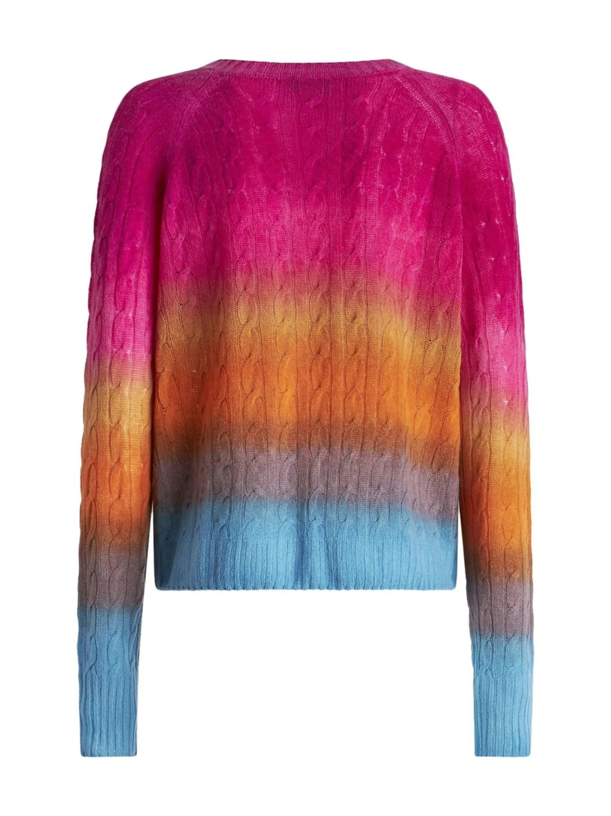 embroidered-logo V-neck jumper